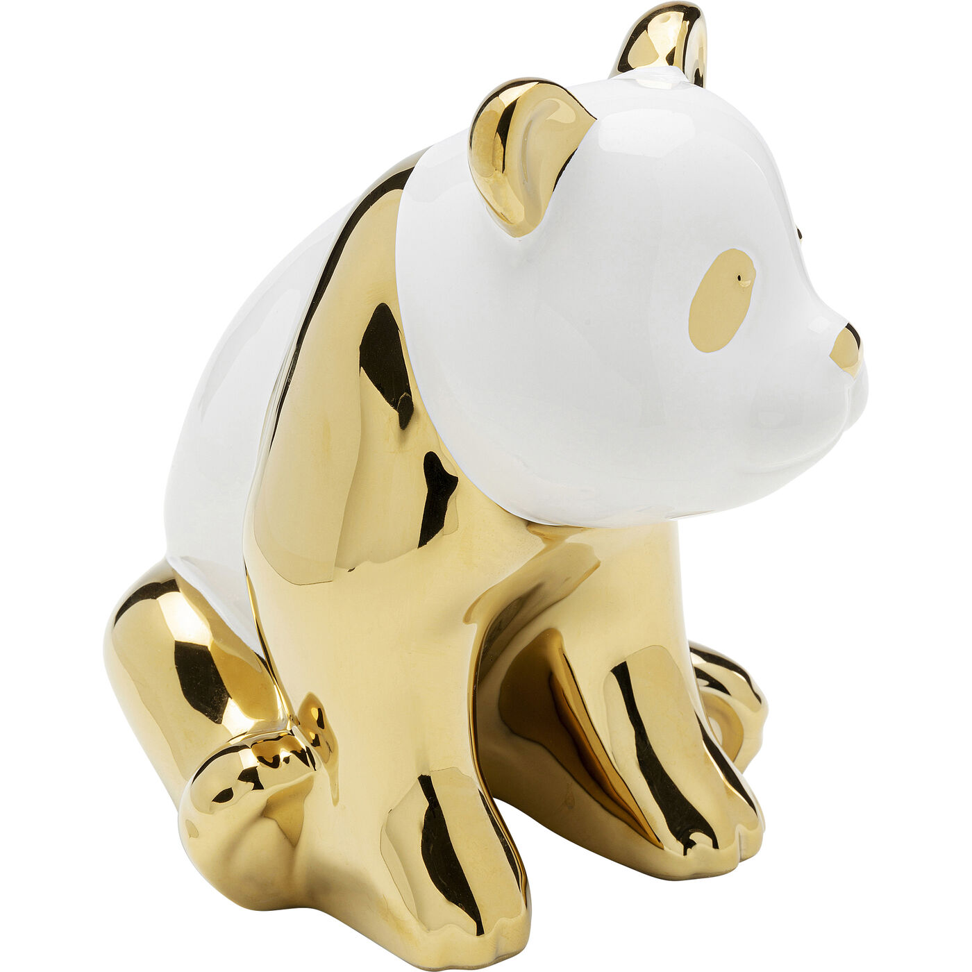 Фигура декоративная Sitting Panda Gold 18 см