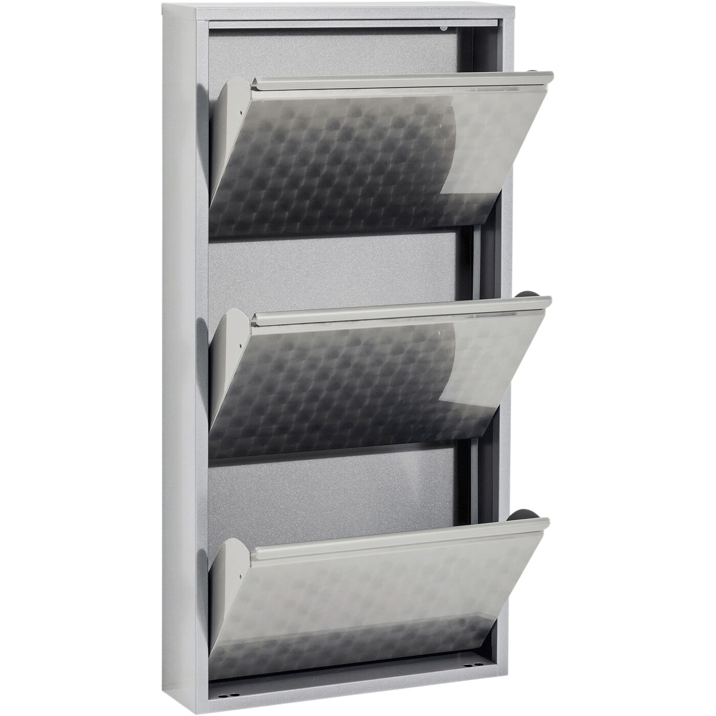 Полка для обуви Caruso 3 Silver brushed (MO)