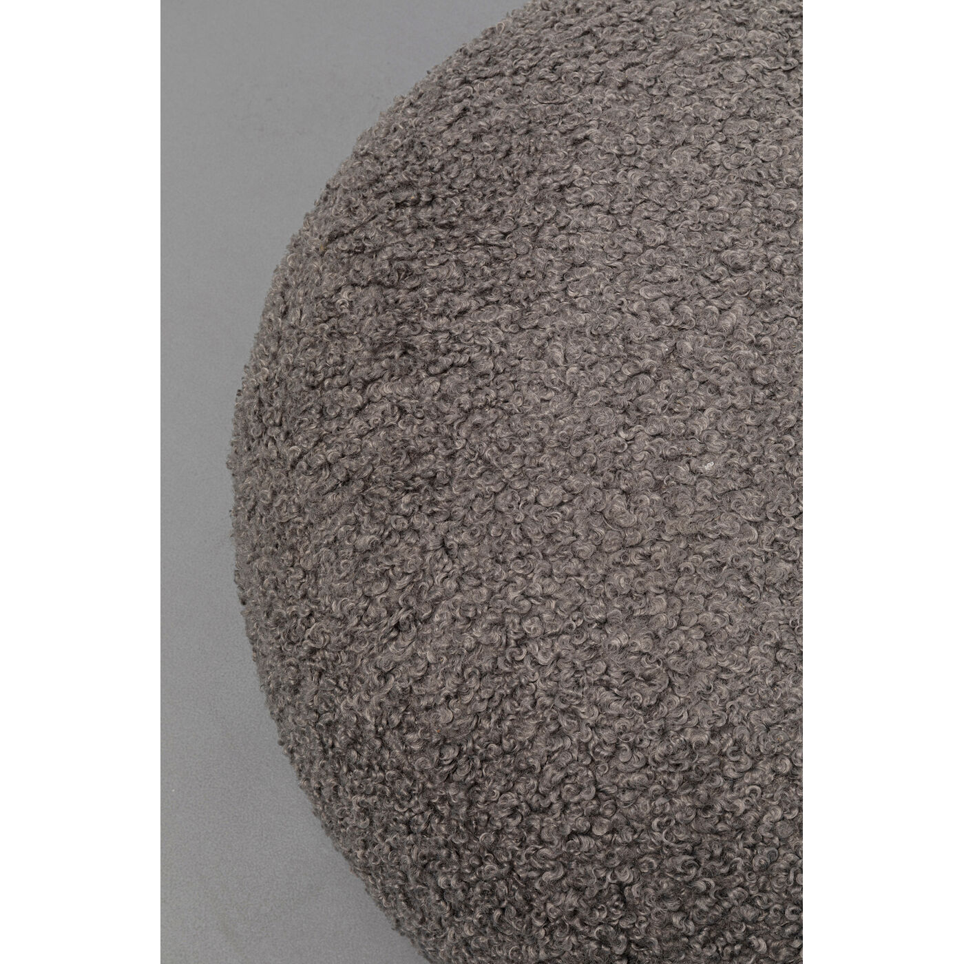 Скамья Pebble Boucle Grey 81 см