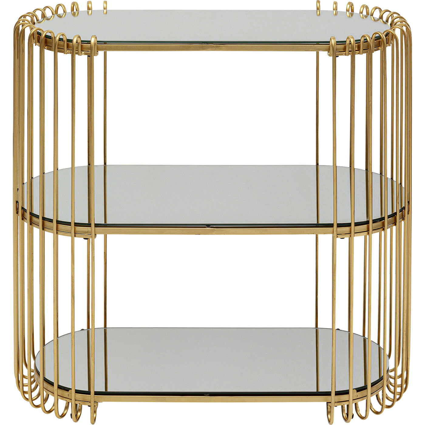 Консоль Wire Brass 81x78 см