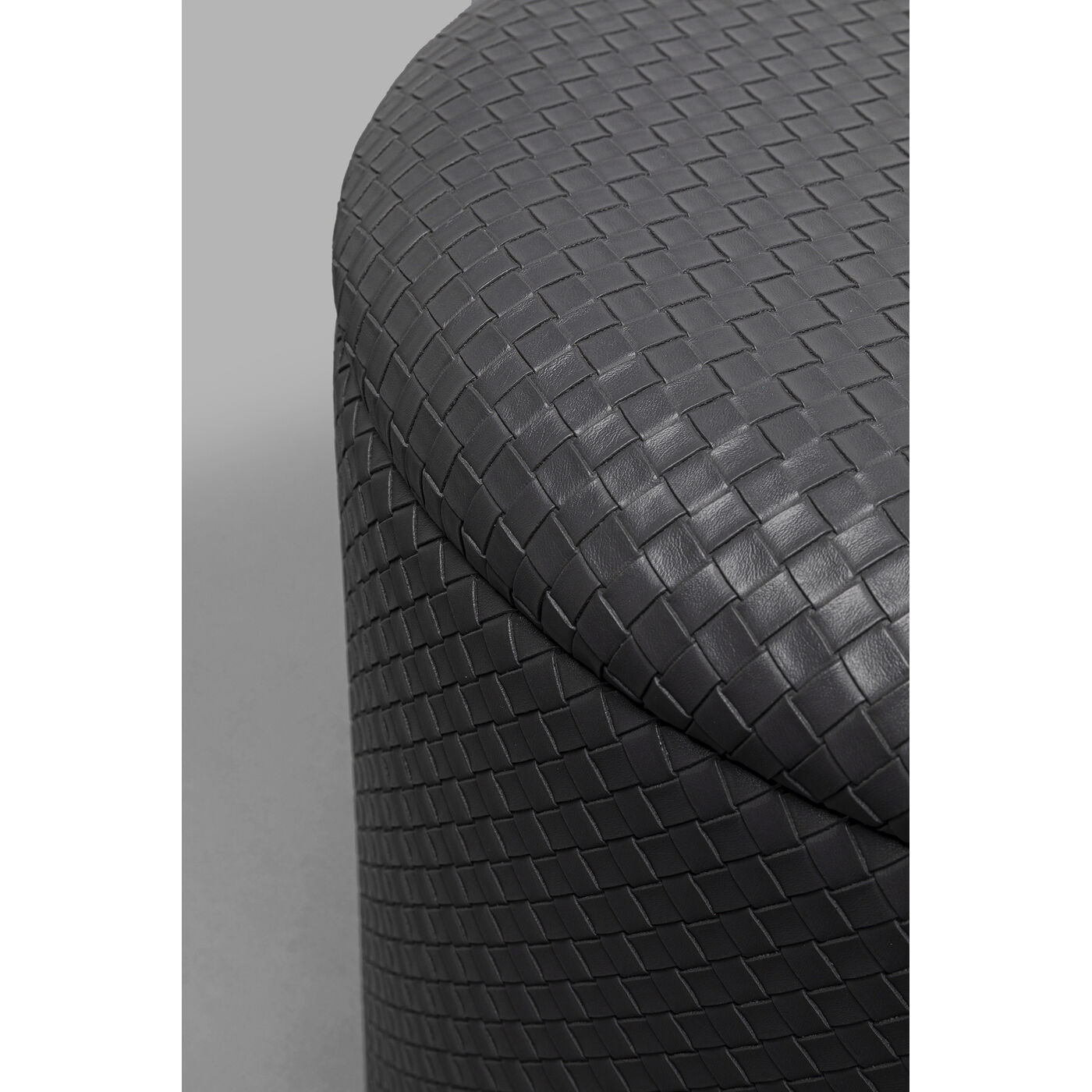 Пуф Venezia Storage Black Ø40 см