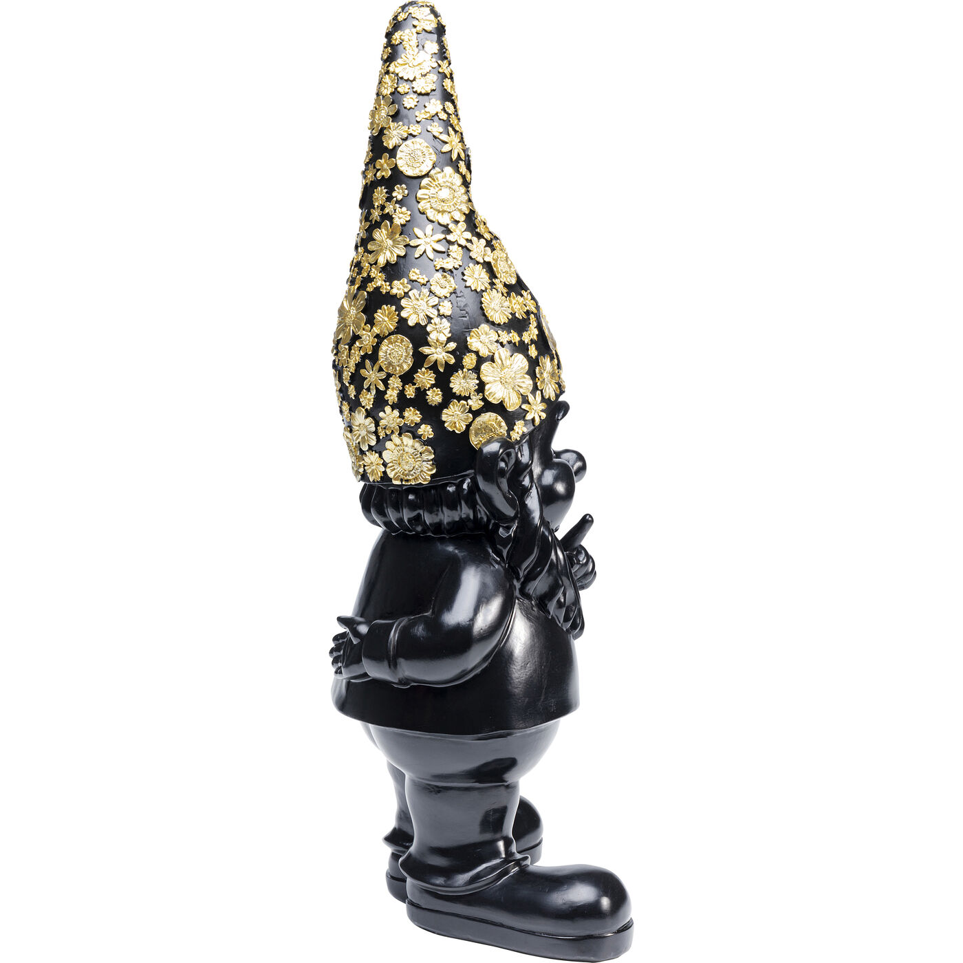 Фигура декоративная Gnome Standing Black Gold 46 см