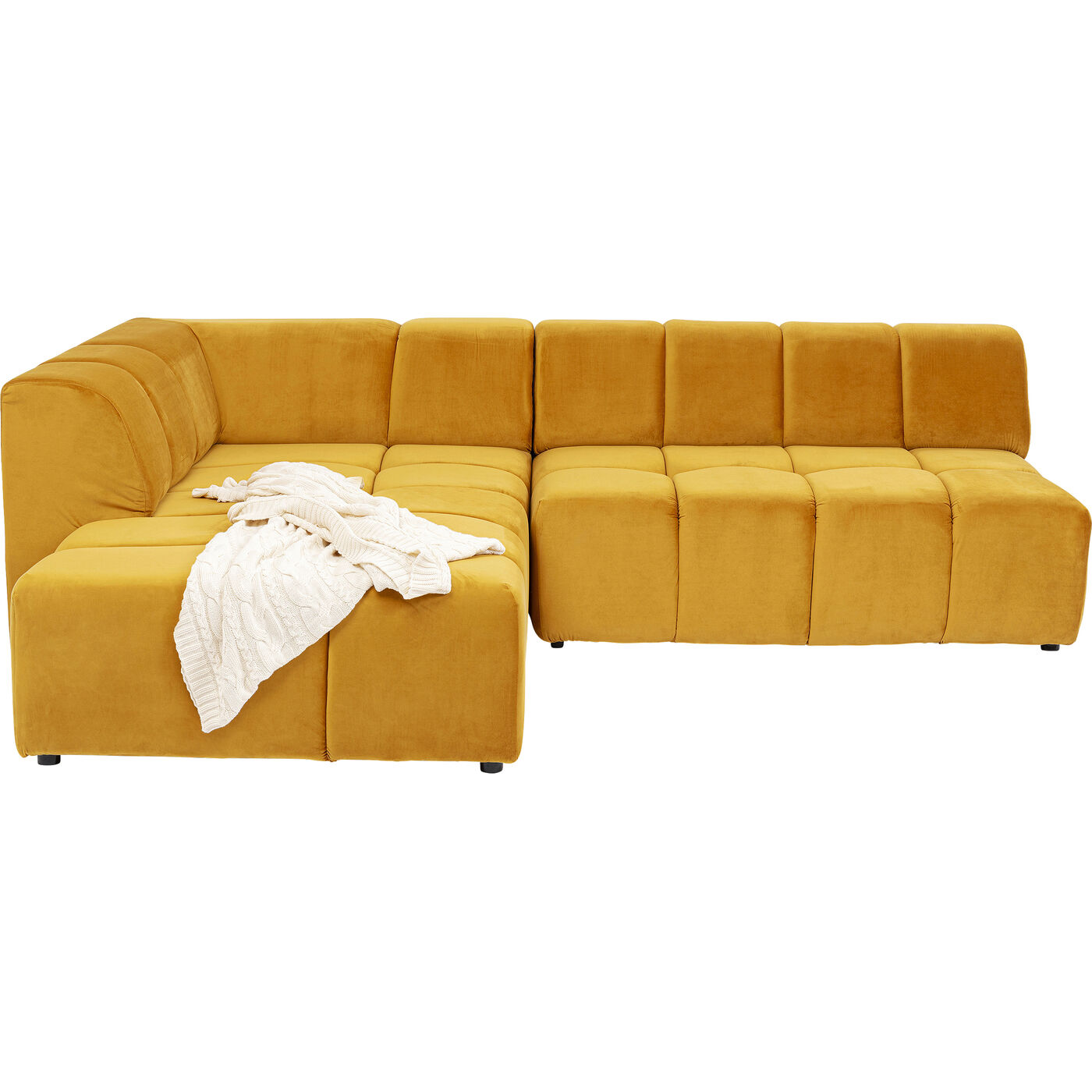 Диван угловой левосторонний Belami Ochre Left