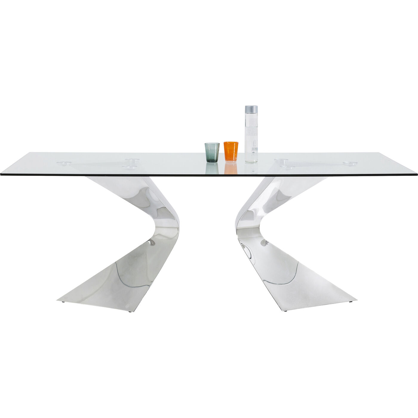 Стол Gloria Chrome 200x100 см