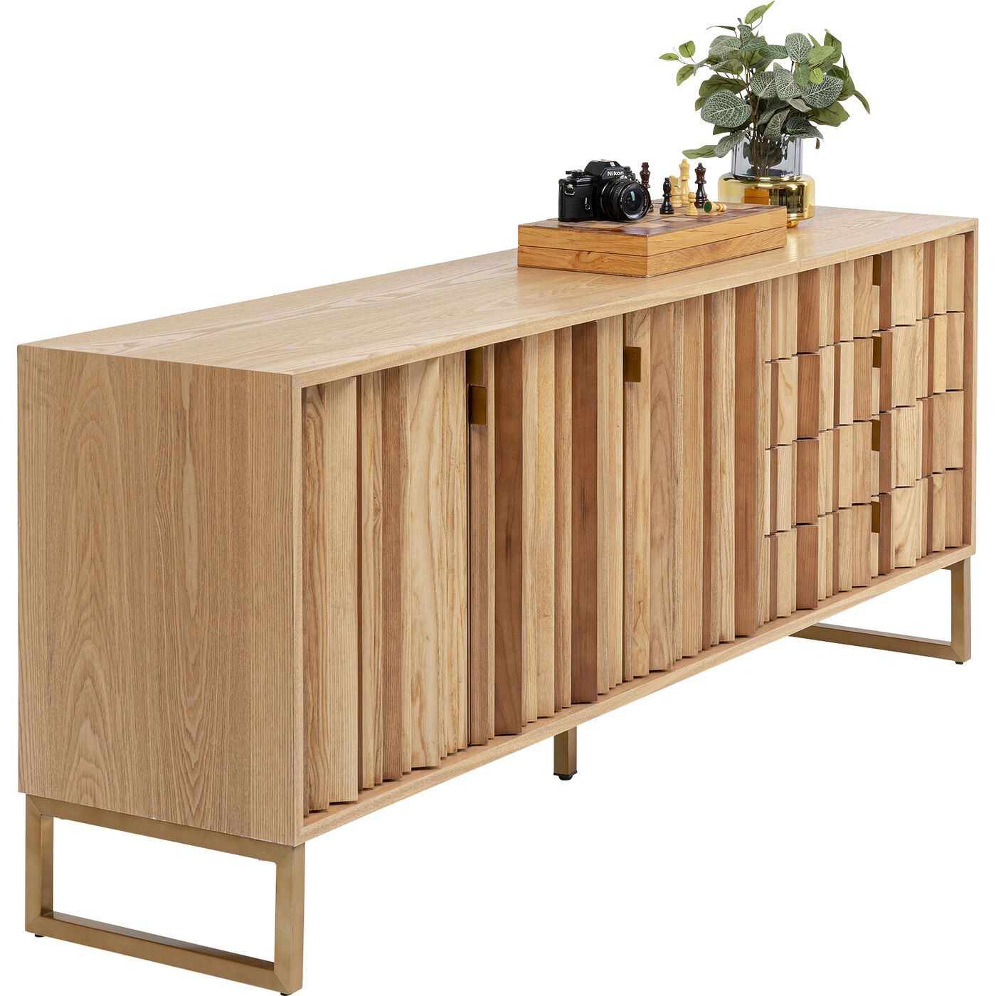 Комод широкий Oriols Nature 186x74 см