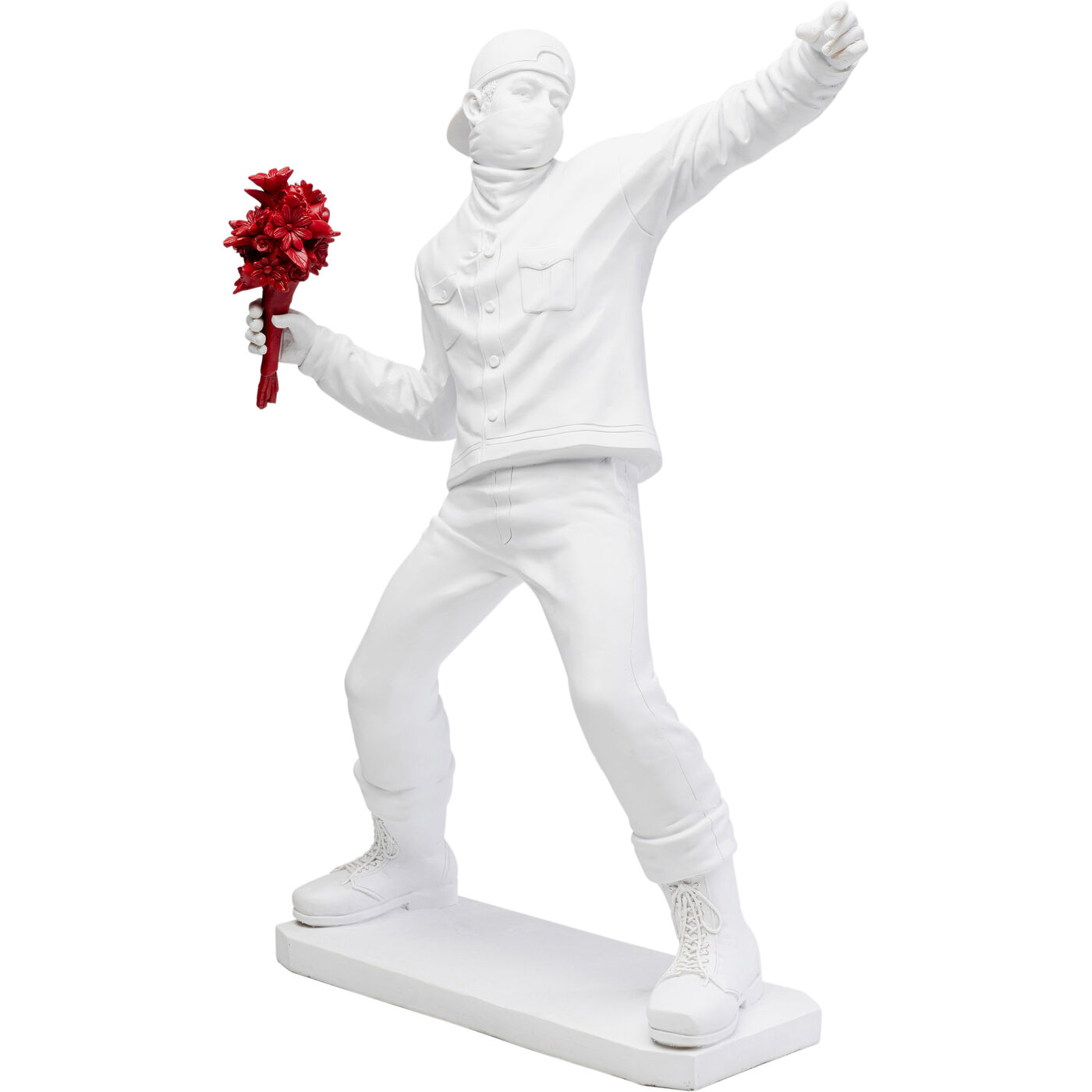 Фигура декоративная Street Art Bouquet White 67 см