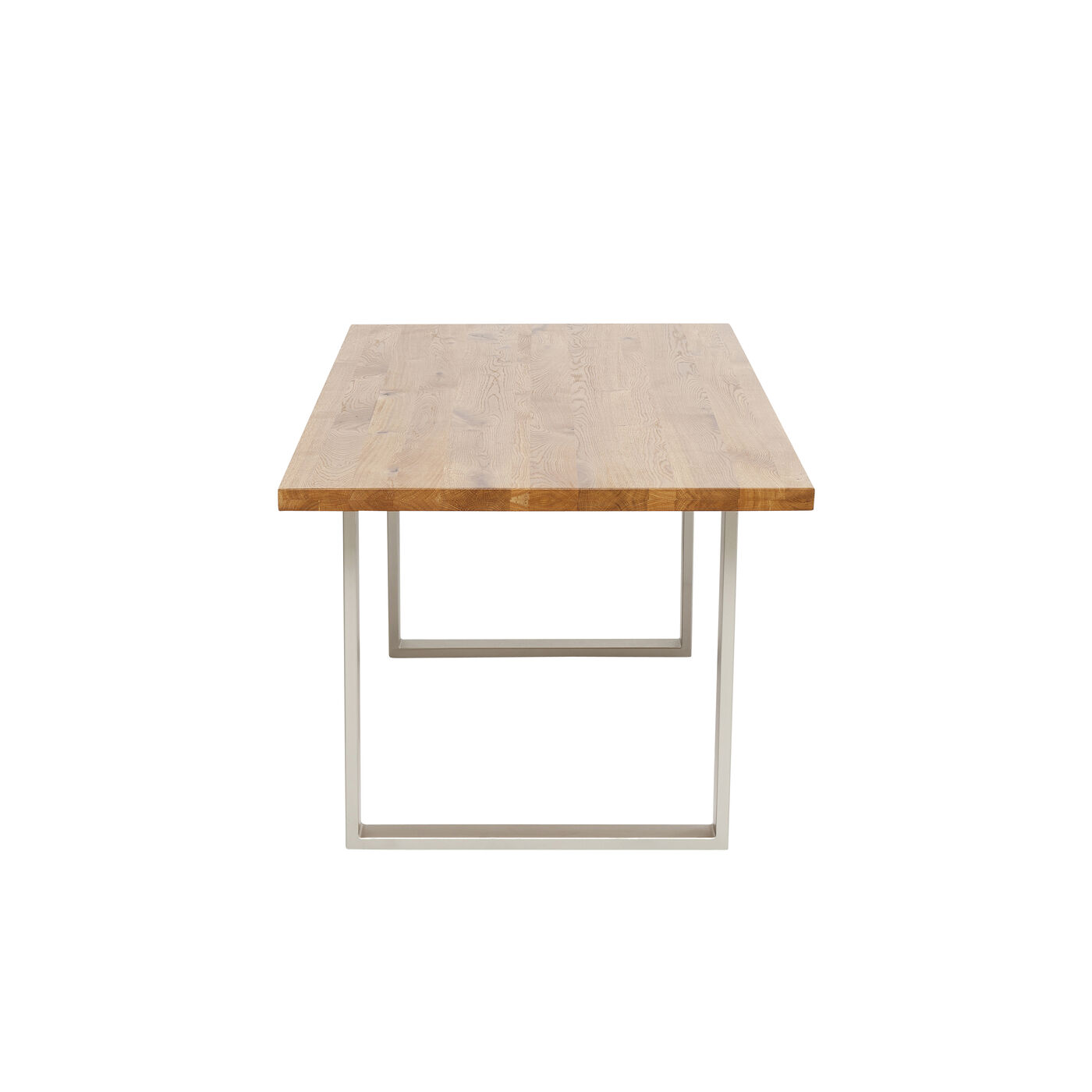 Стол Jackie Oak Silver 160x80 см