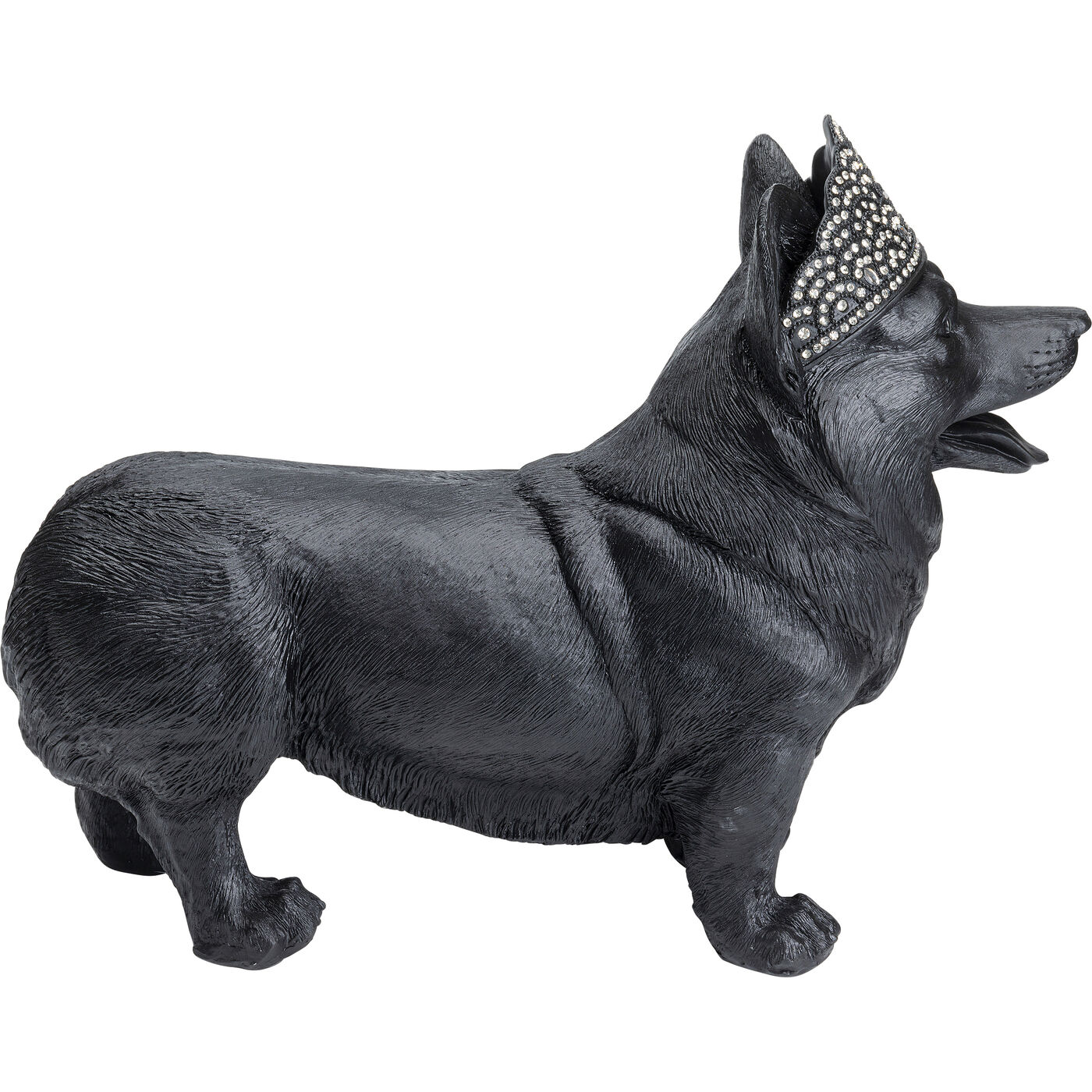 Фигура декоративная Royal Standing Corgi Black