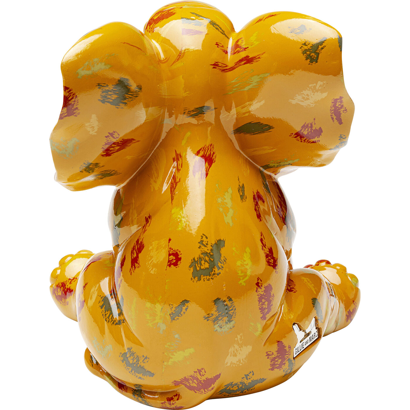 Фигура декоративная Elephant Dots Yellow 18 см