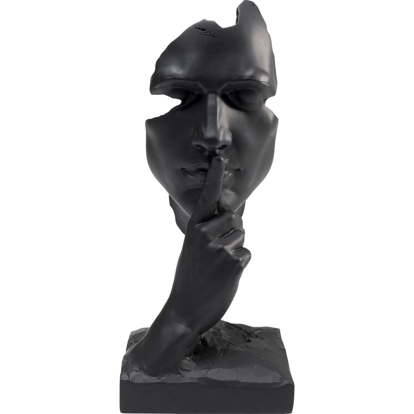 Объект декоративный Quiet Face Black 31 см
