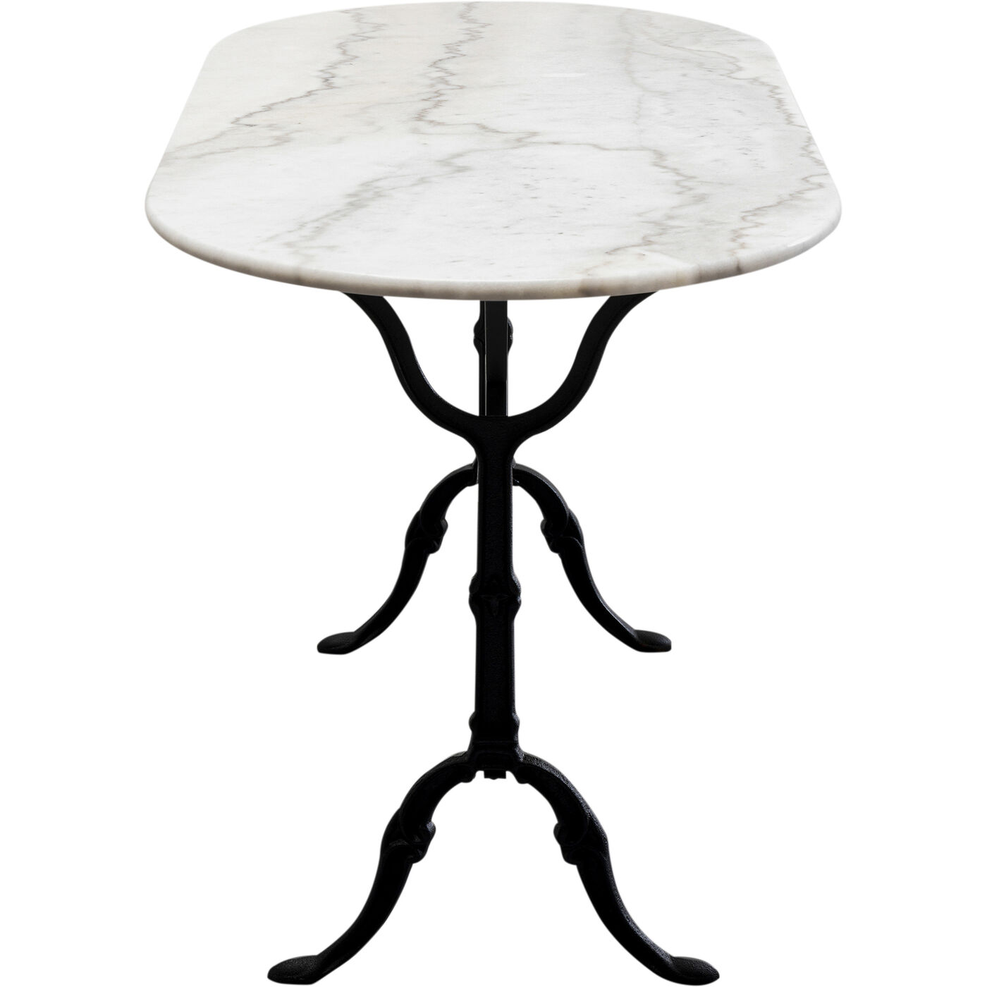 Стол для бистро Kaffeehaus Oval White 120x60 см