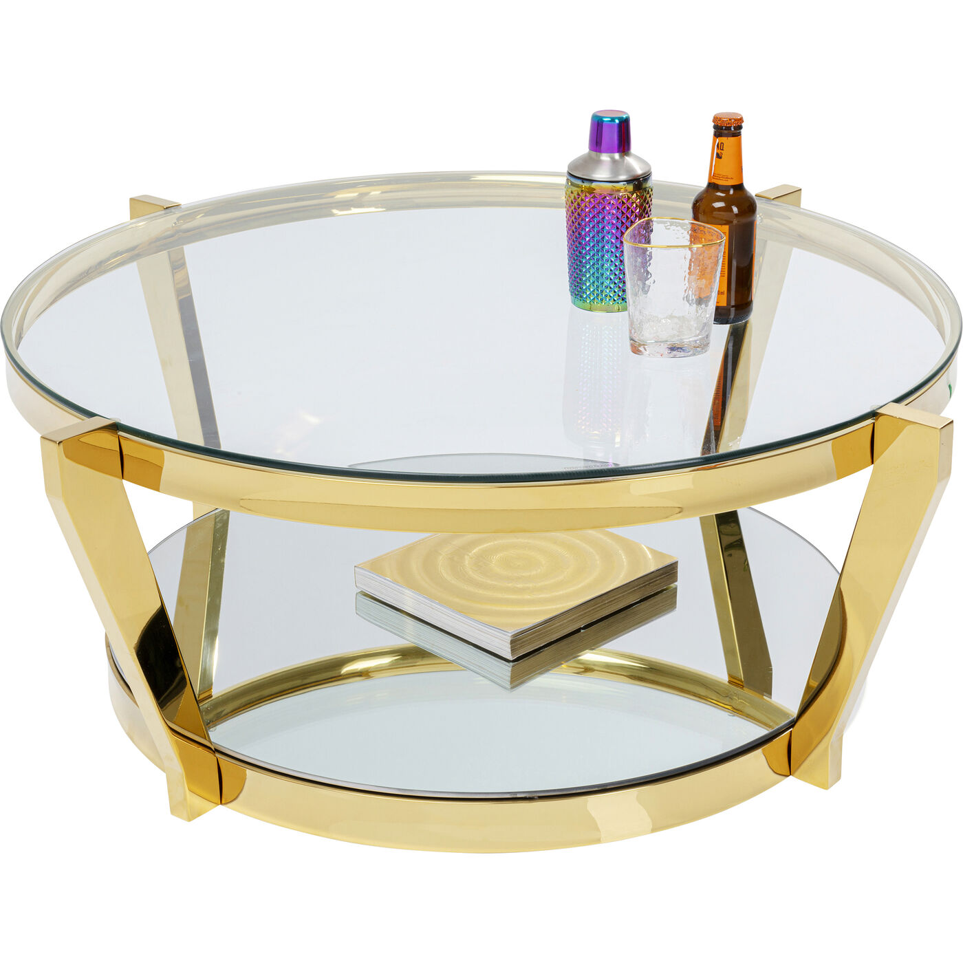 Стол кофейный Monocolo Gold Ø90 см