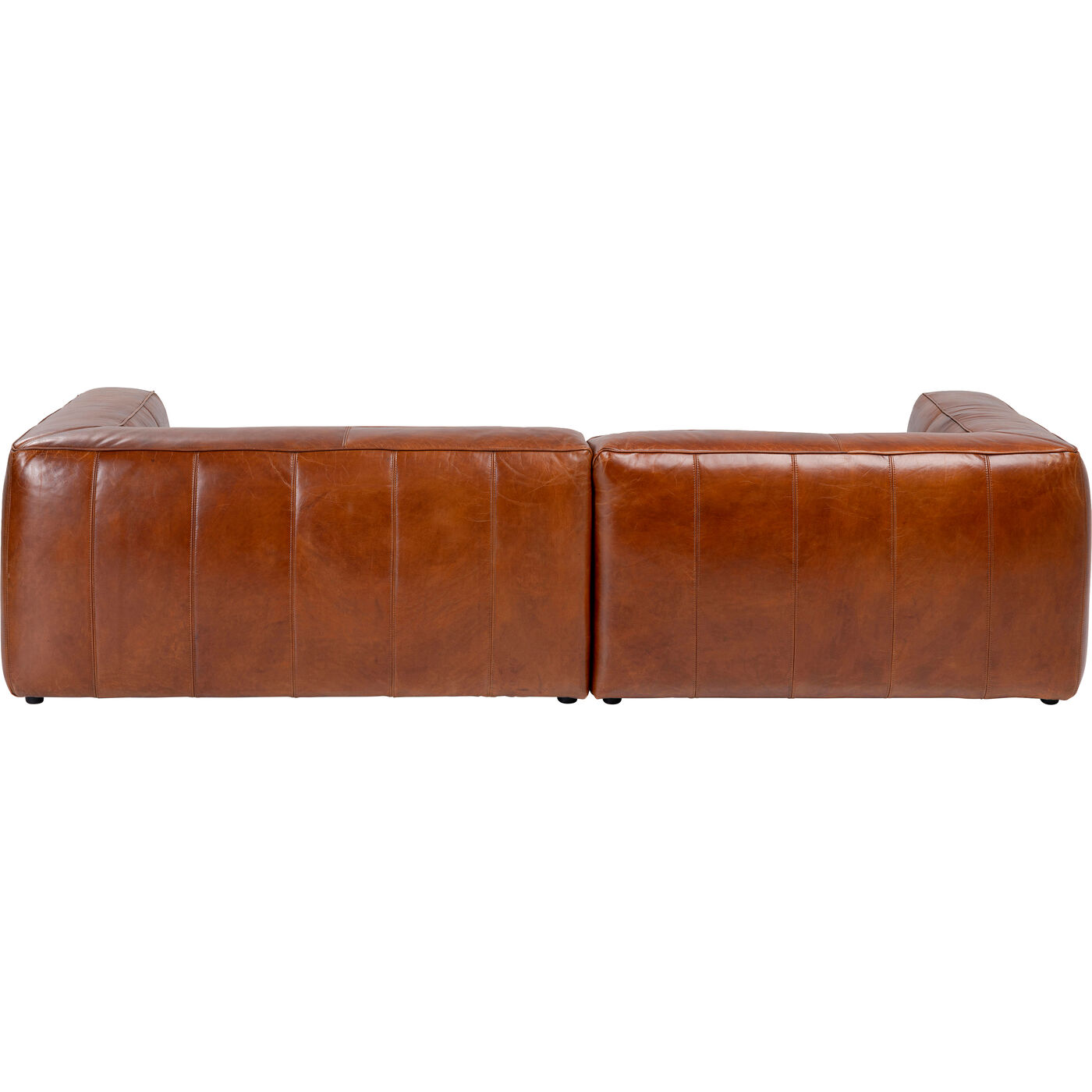 Диван угловой Cubetto Leather Brown 170x270 см