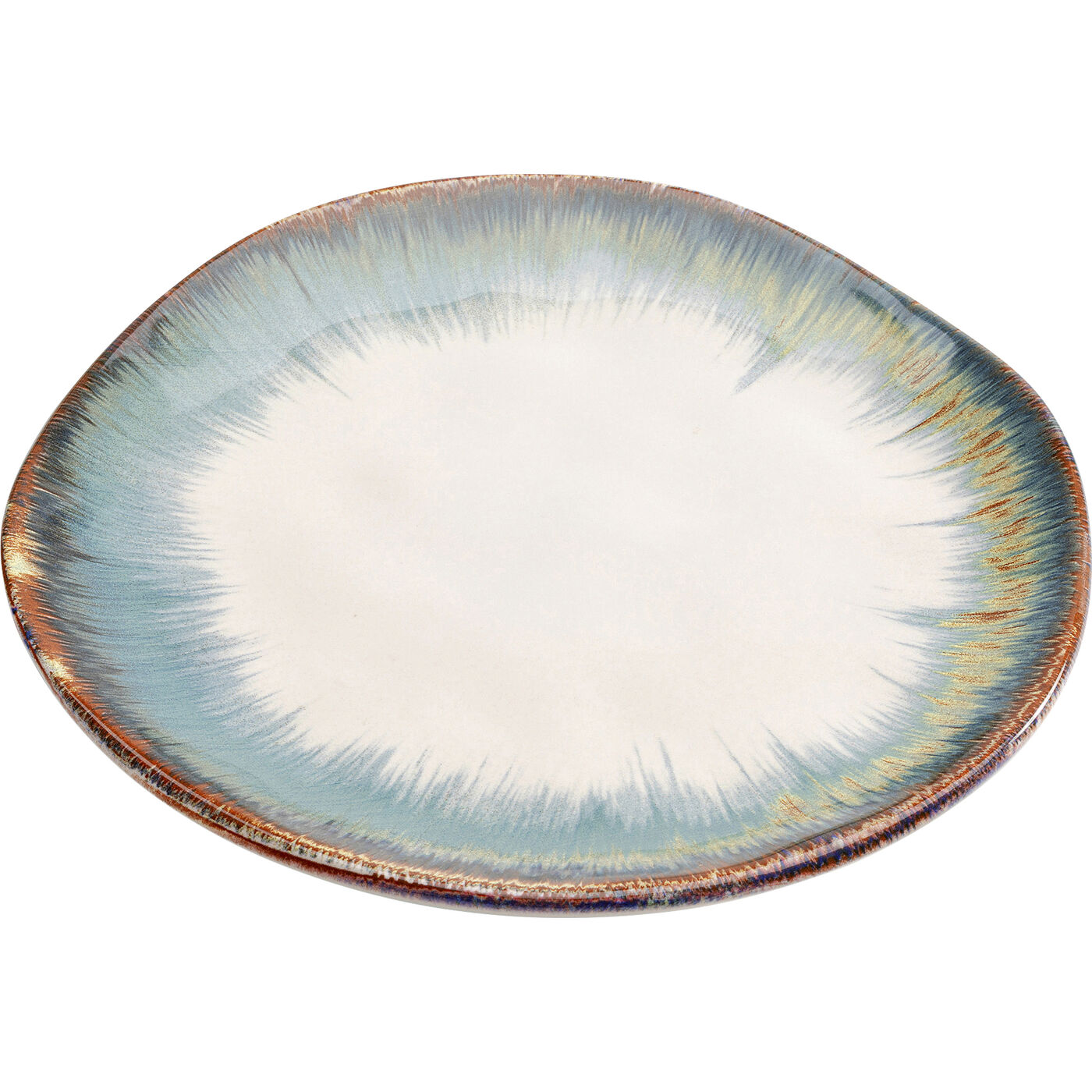 Тарелка Organic White Blue Ø20 см