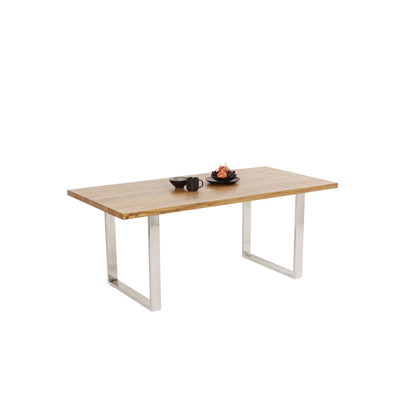 Стол Jackie Oak GK Chrome 200x100 см