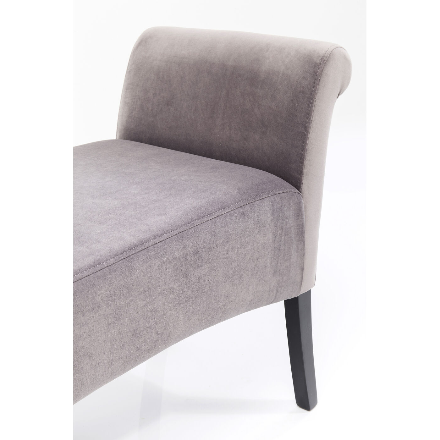 Скамья Motley Velvet Silvergrey