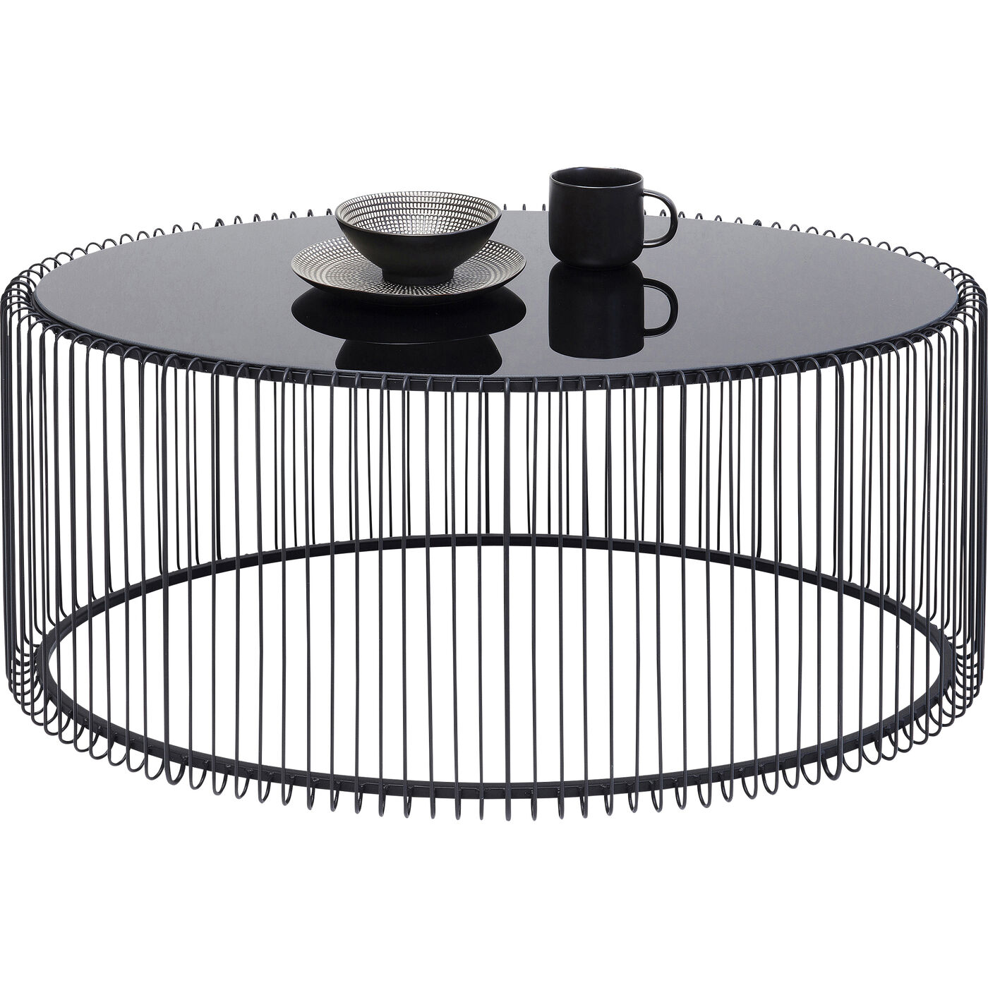 Стол кофейный Wire Uno Black 60x90 см