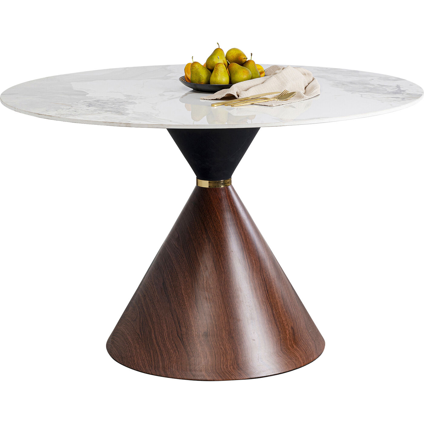 Стол Cono Marble Ø120 см