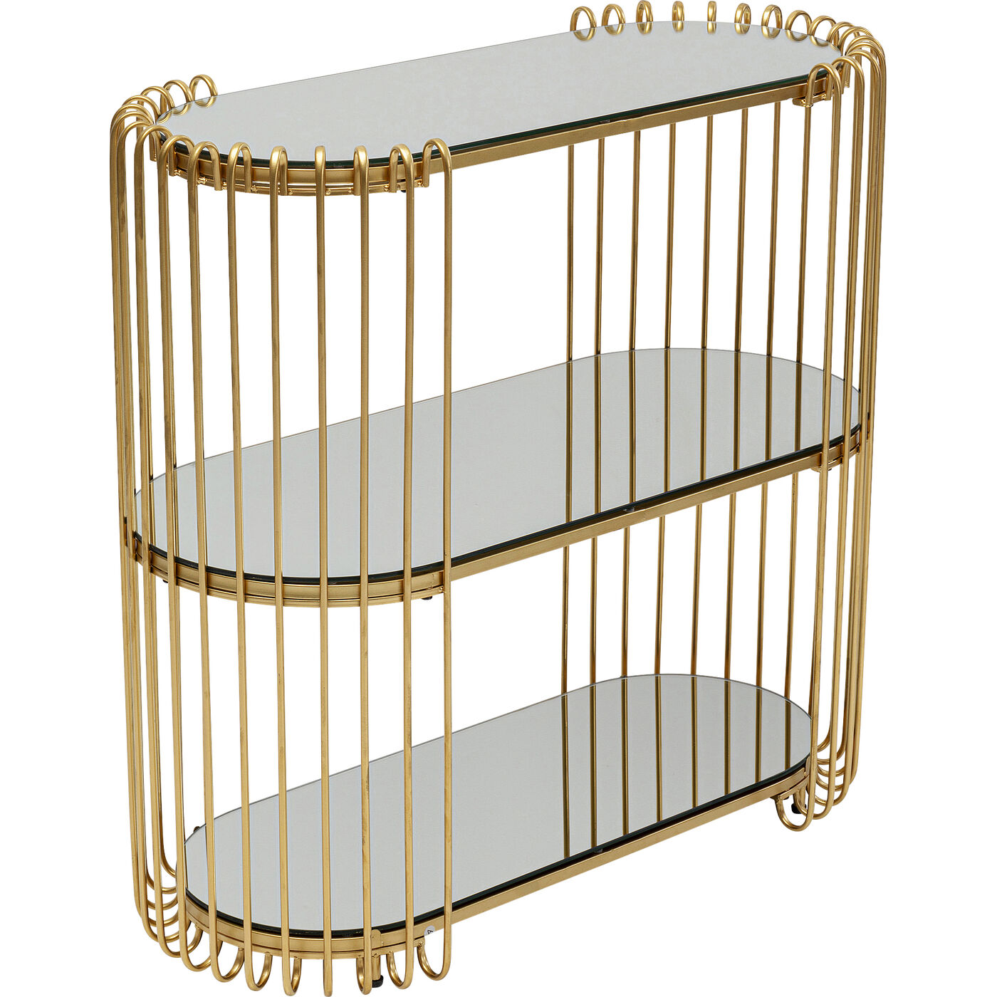 Консоль Wire Brass 81x78 см