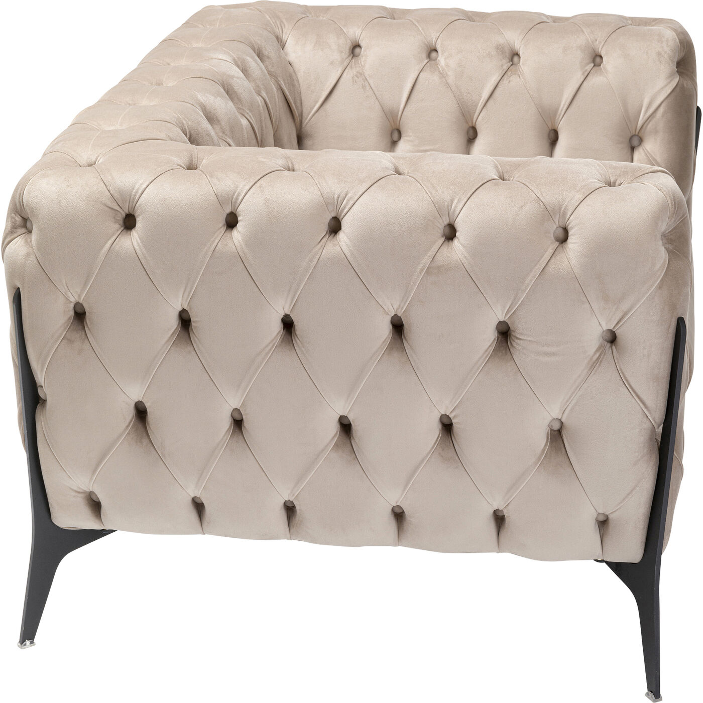 Кресло Bellissima Velvet Beige 120 см