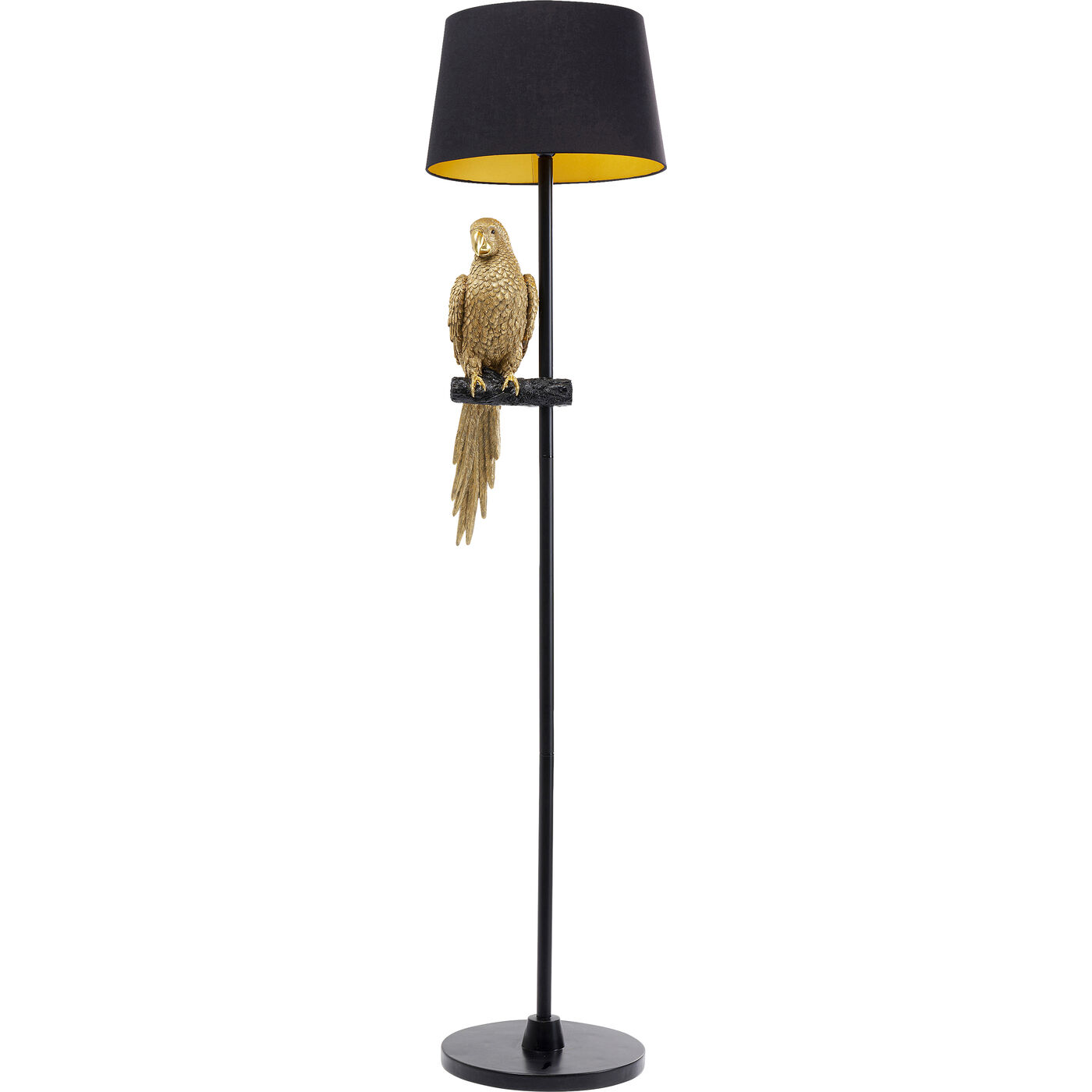 Светильник напольный Animal Parrot Gold 176 см