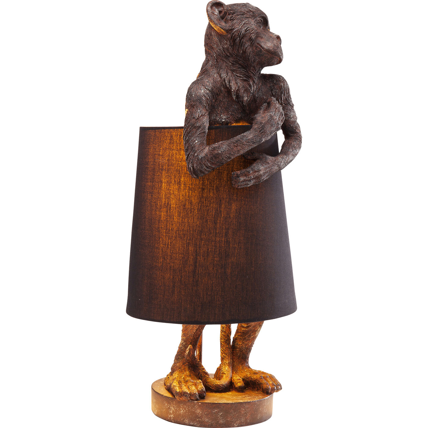 Светильник настольный Animal Monkey Brown Black
