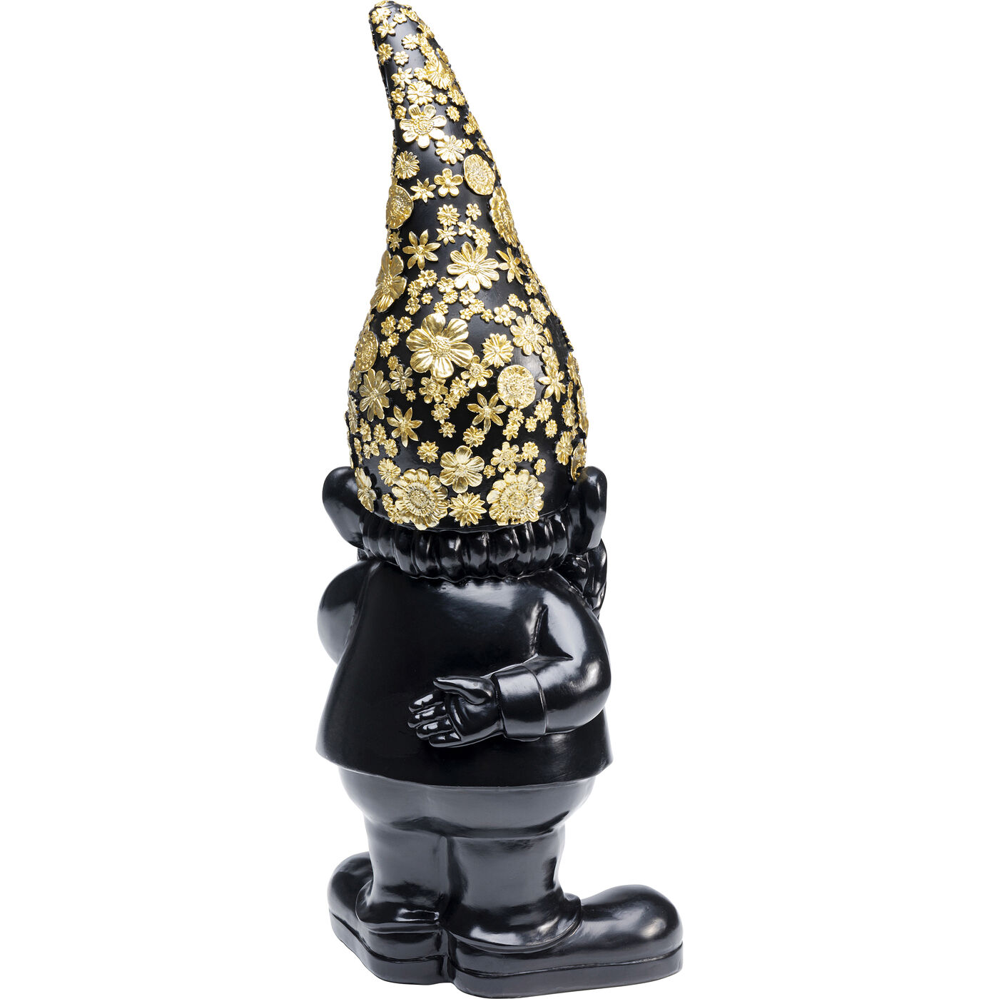 Фигура декоративная Gnome Standing Black Gold 46 см