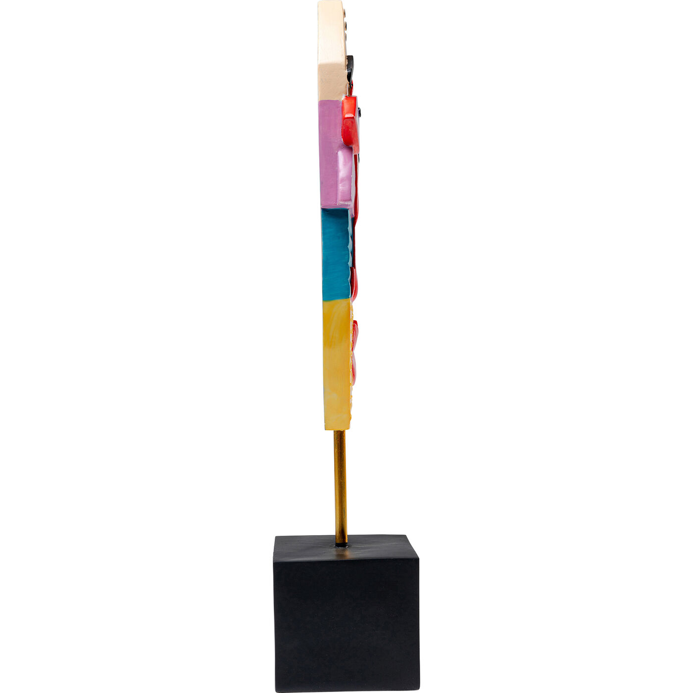 Объект декоративный Abstract Face Multicolour 52 см