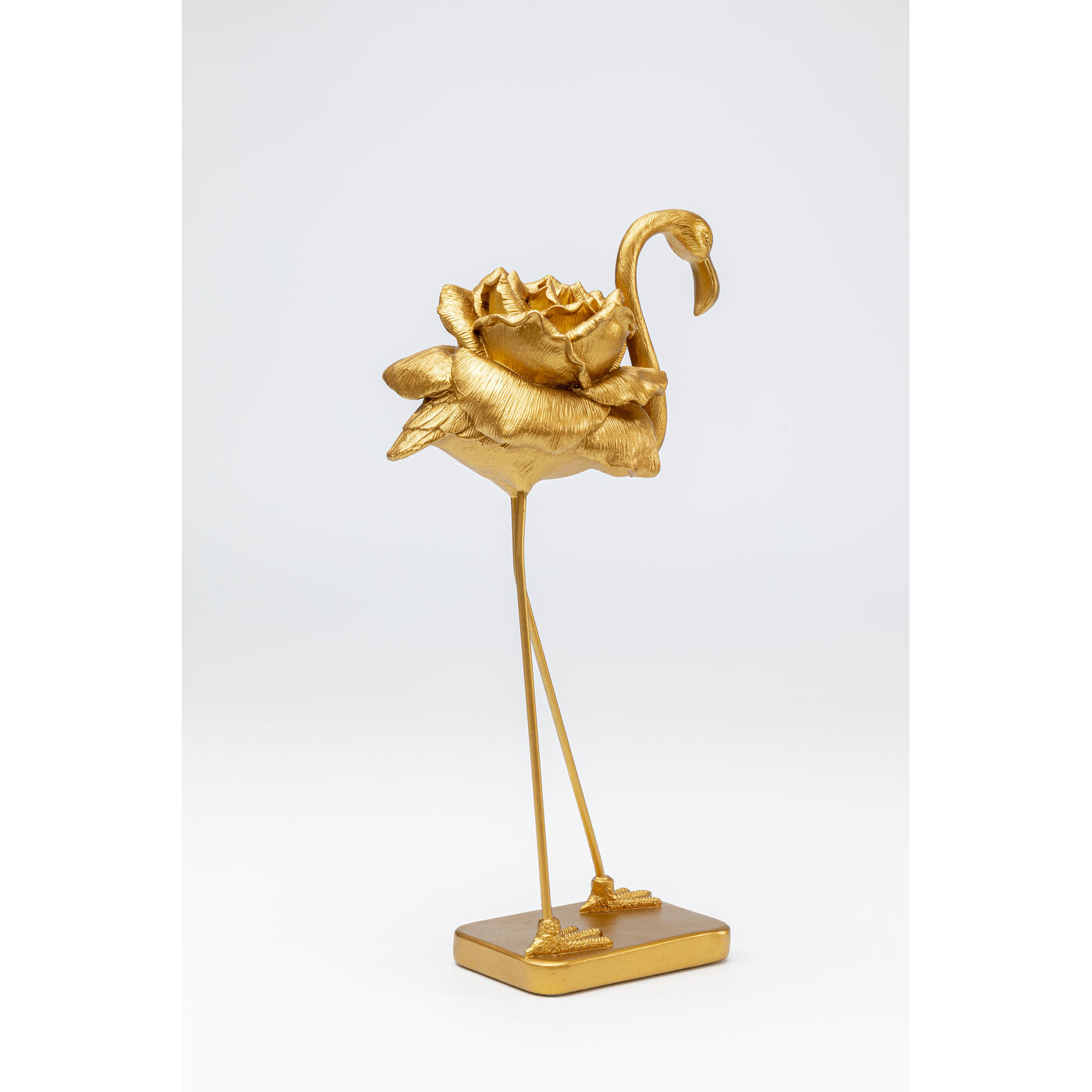 Фигура декоративная Rose Flamingo Gold 42 см
