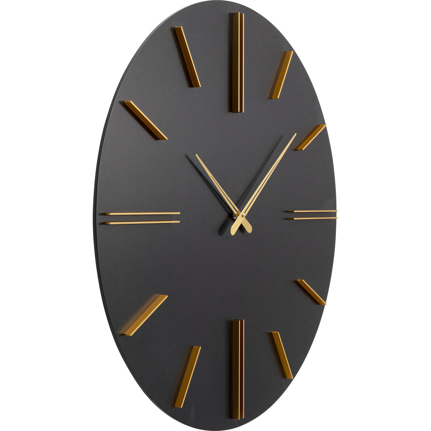 Часы настенные Luca Black Ø70 см