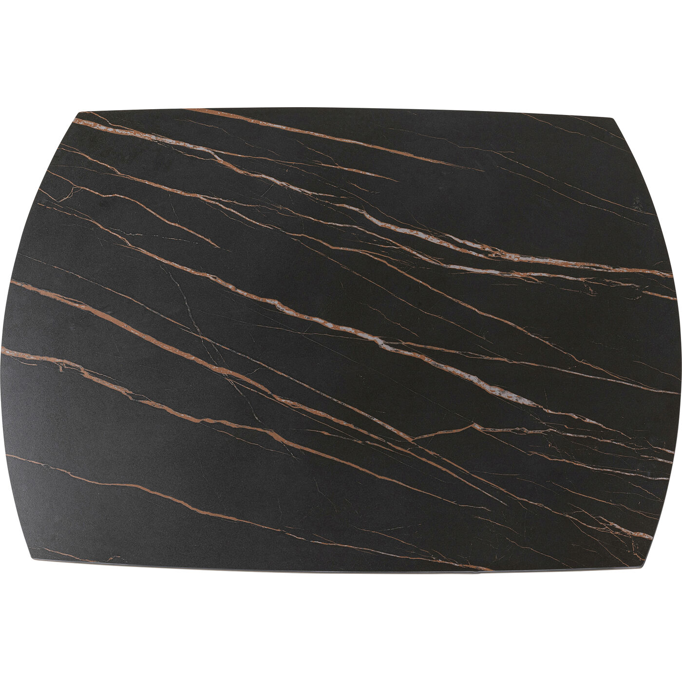Стол раздвижной Twist Black 120(30+30)x90 см
