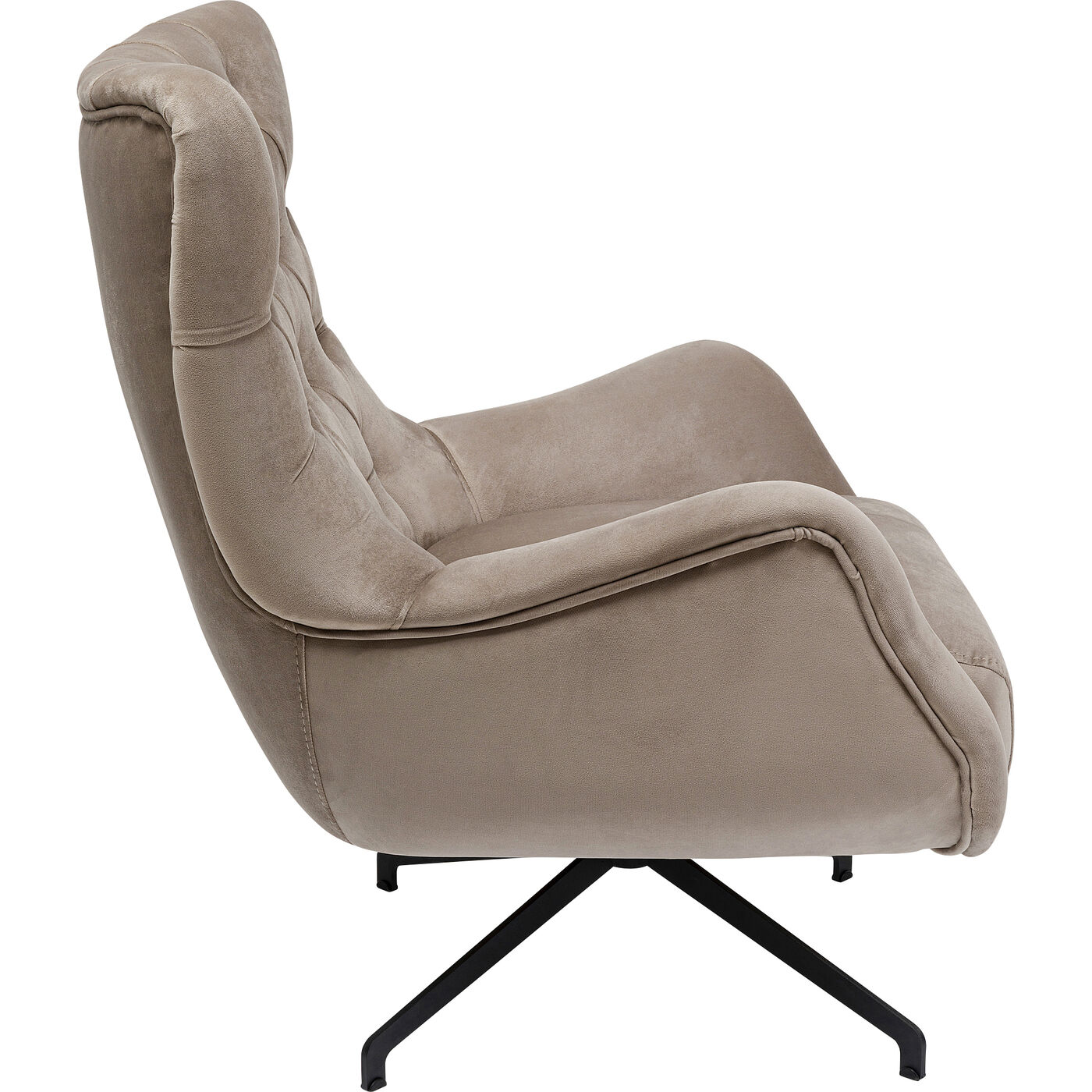 Кресло вращающееся Bellissima Velvet Beige