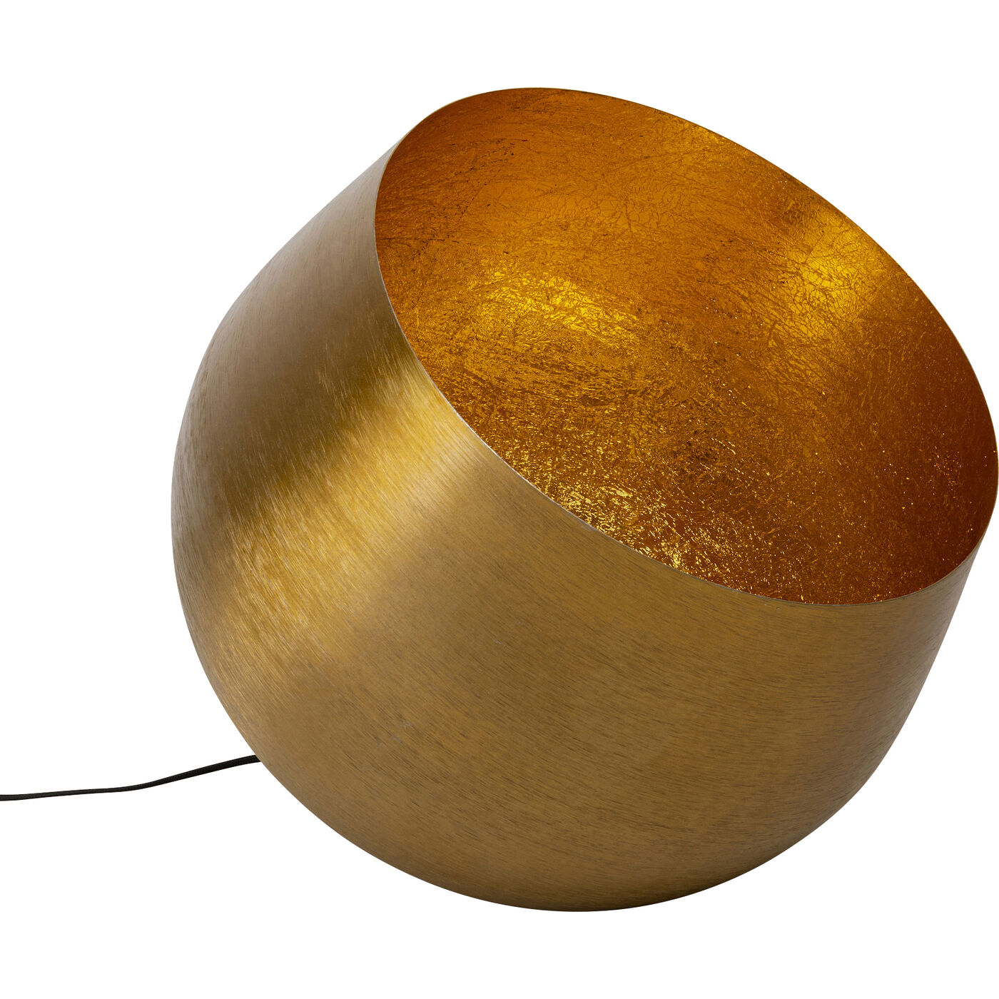 Светильник напольный Apollon Smooth Gold Ø50 см