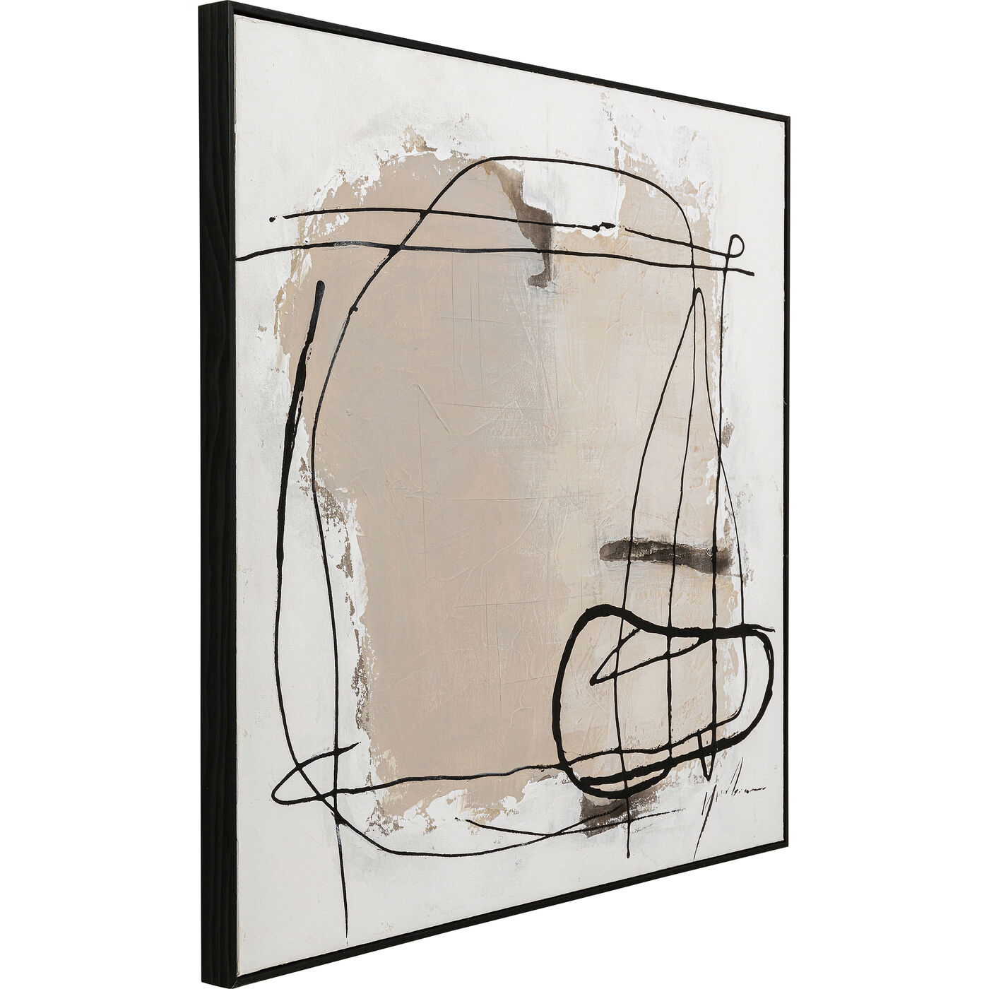 Картина в раме Dust Grey 100x100 см
