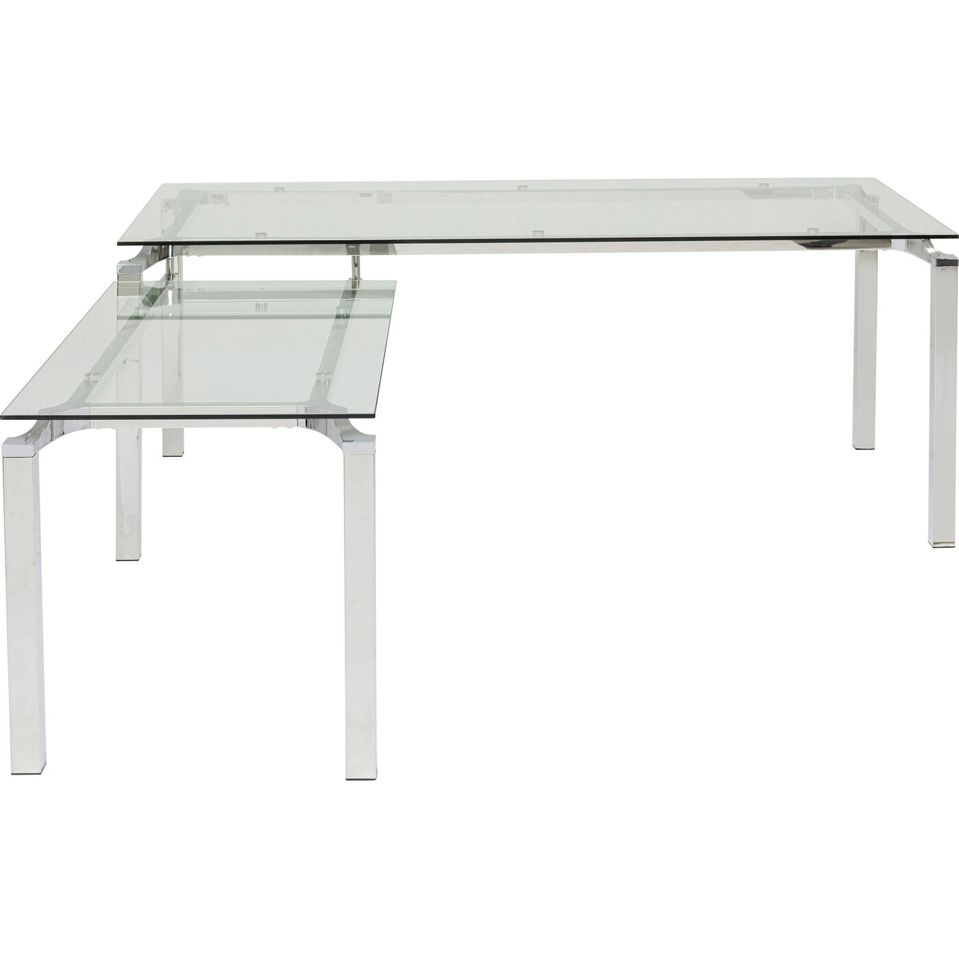 Стол письменный Lorenco Corner Chrome