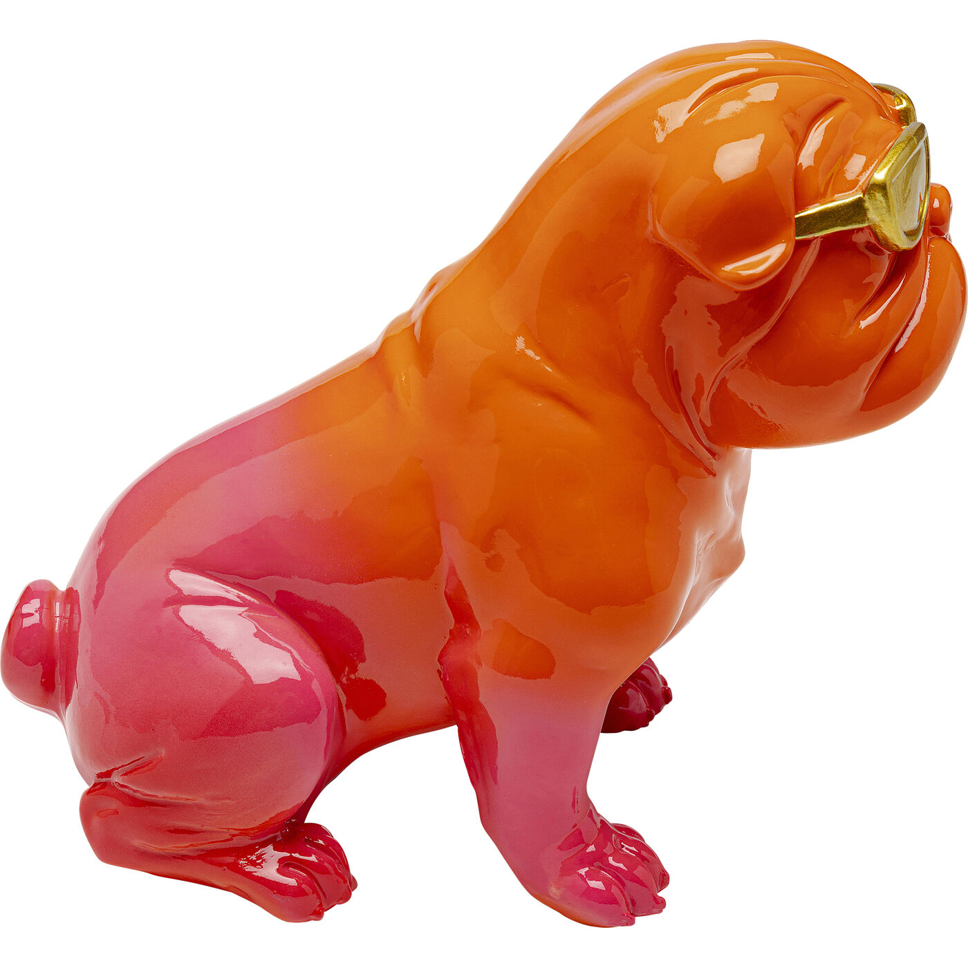 Фигура декоративная Fashion Dog Orange 17 см