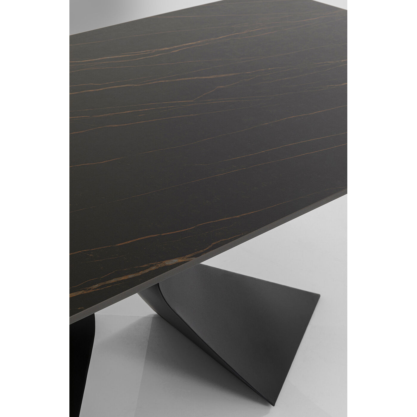 Стол Gloria Black Ceramic 200x100 см