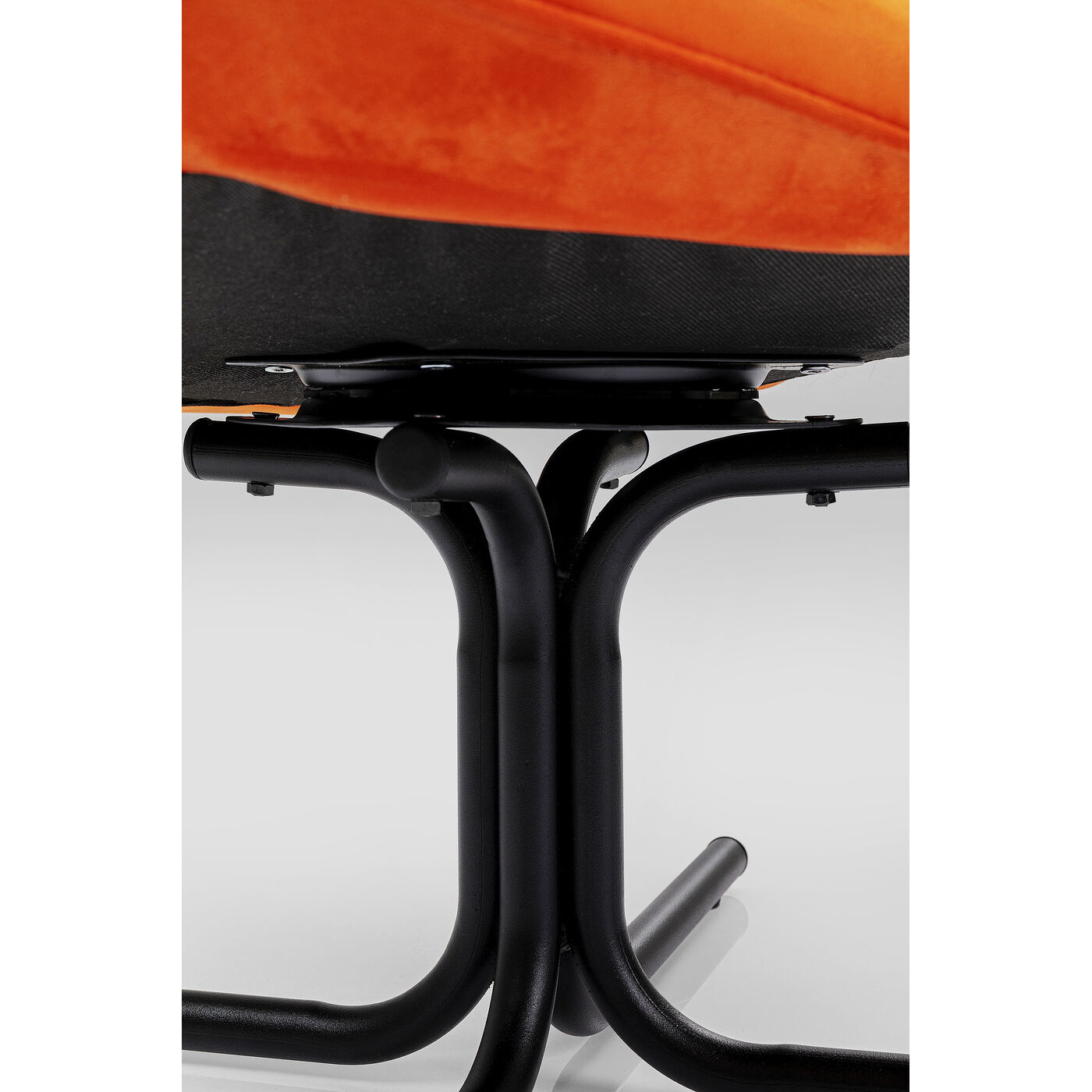 Кресло вращающееся Oscar Velvet Orange
