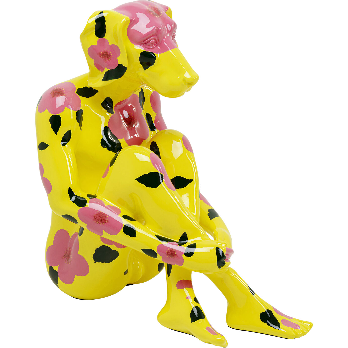 Фигура декоративная Gangster Dog Yellow 80 см