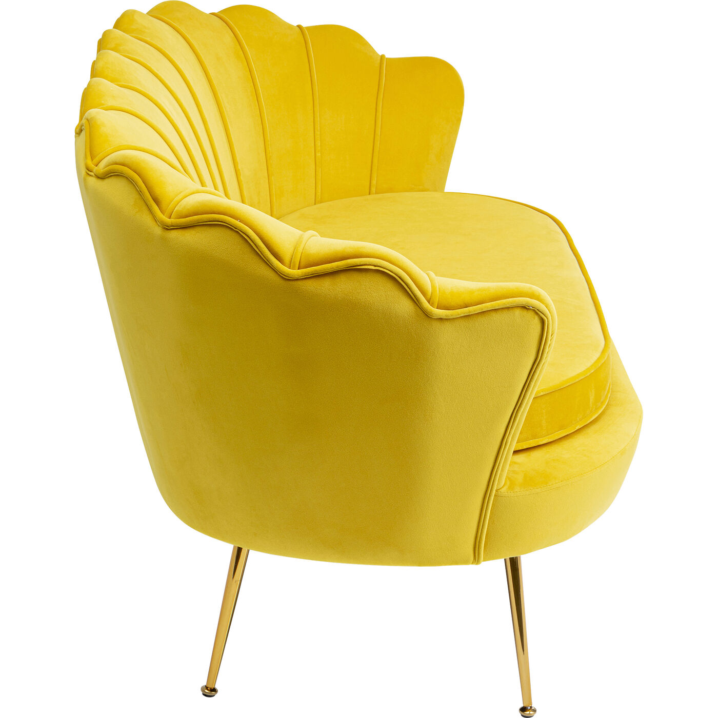 Диван Water Lily двухместный Yellow 132 см