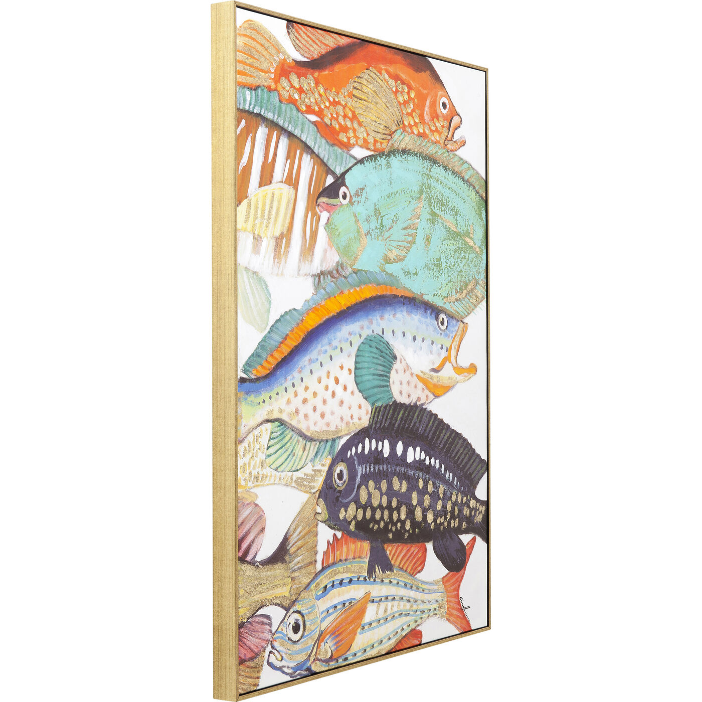 Картина Touched Fish Meeting Two 75x100 см