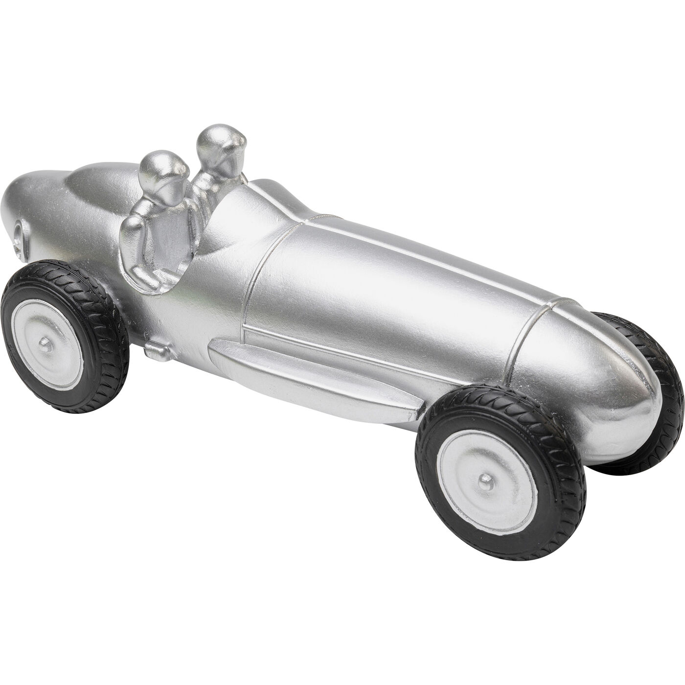 Объект декоративный Racing Car Silver 9 см