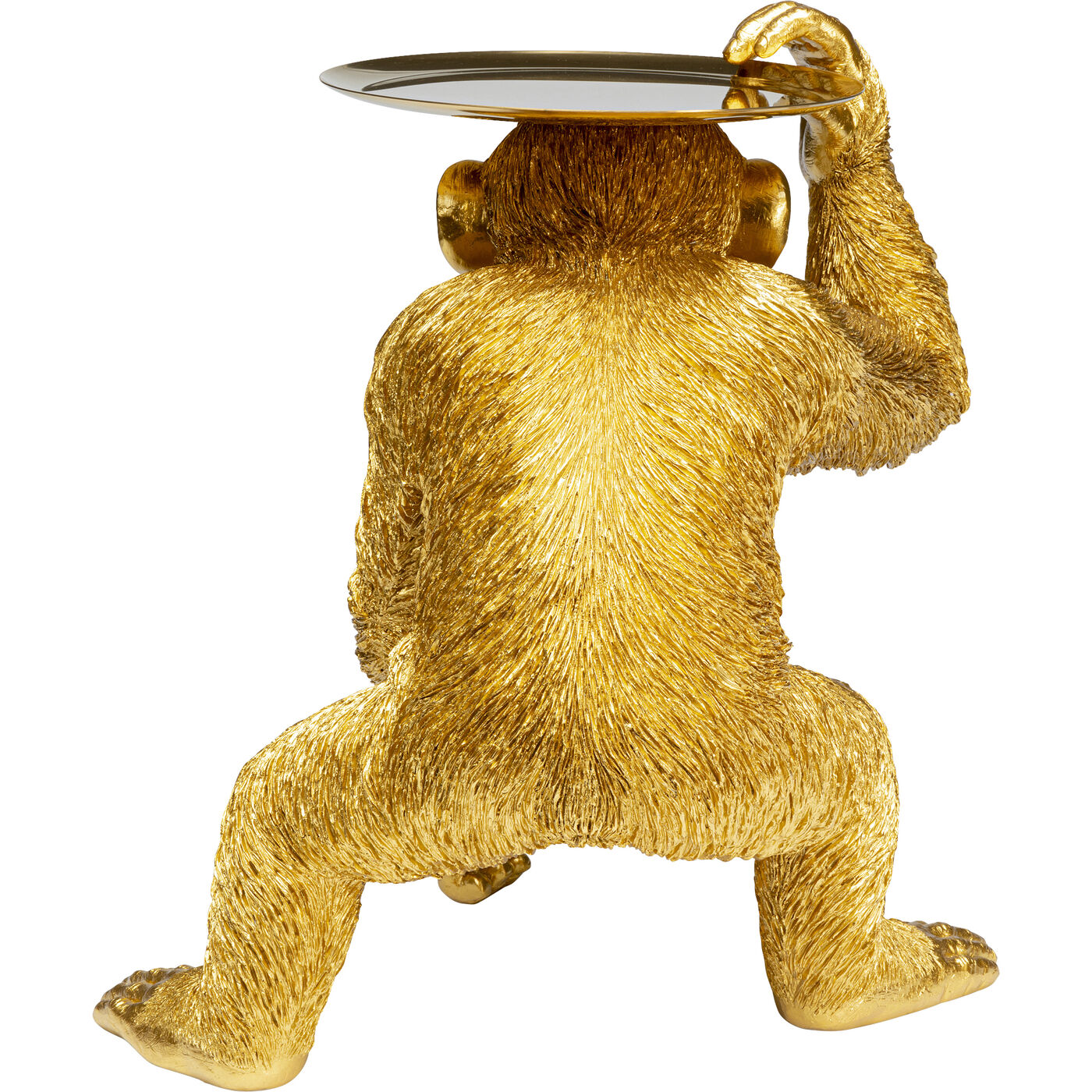 Фигура декоративная Butler Playing Chimp Gold 52 см