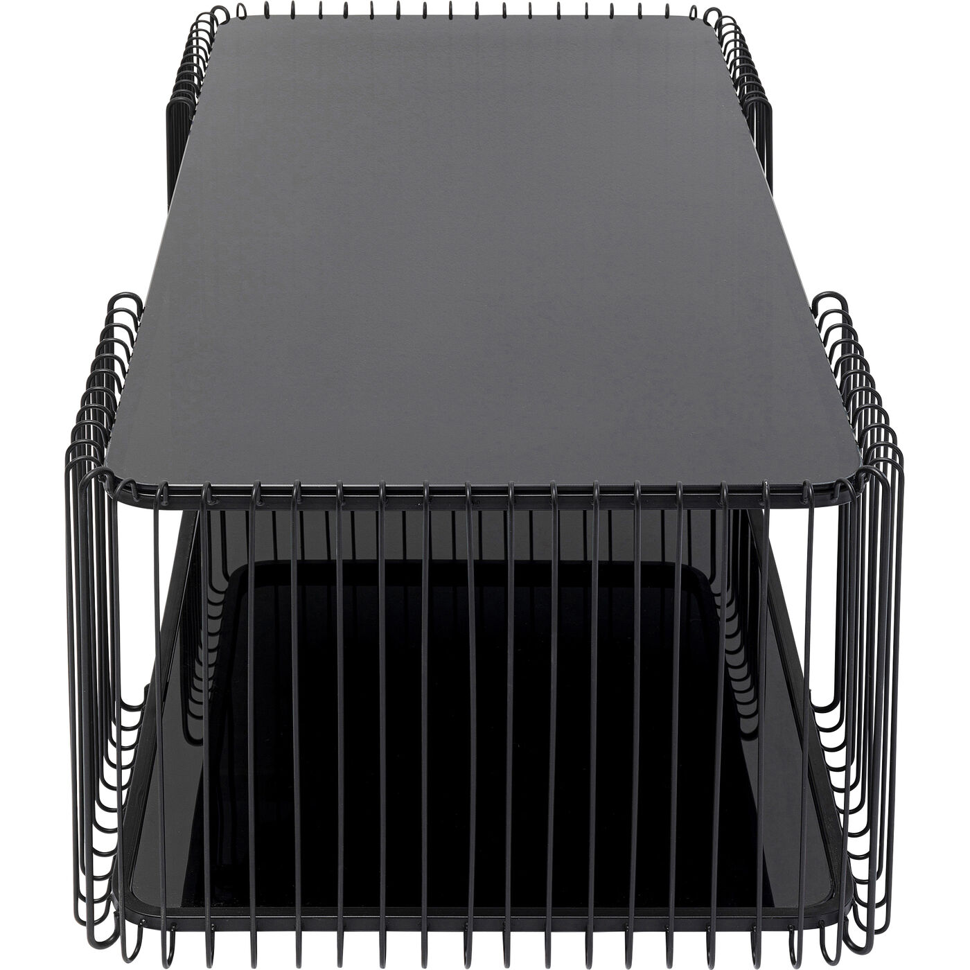 Стол кофейный Wire Double Black 120x60 см