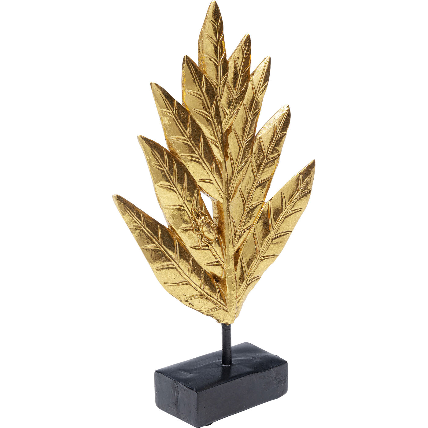 Объект декоративный Leaves Gold 15 см