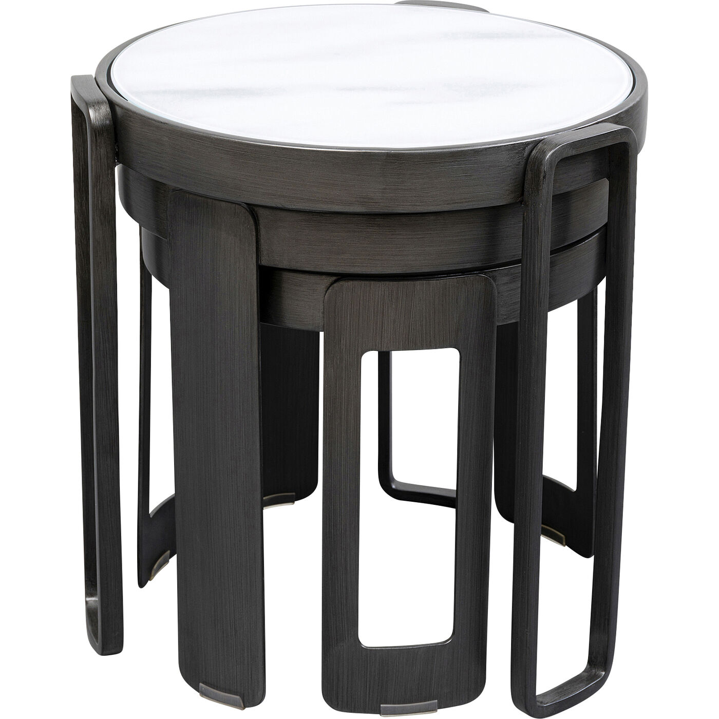 Стол кофейный Perelli Black (3 шт)