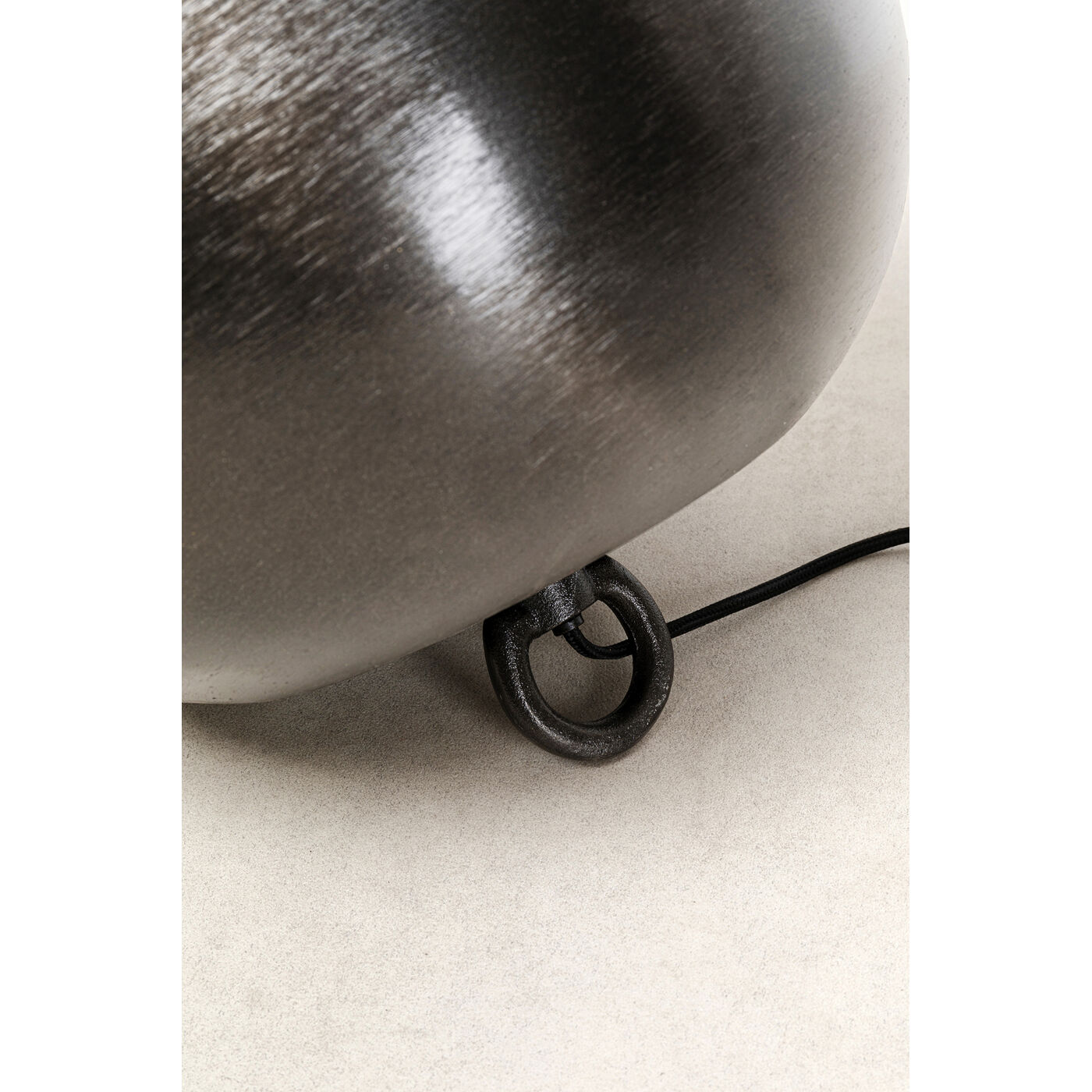 Светильник напольный Apollon Black Ø35 см