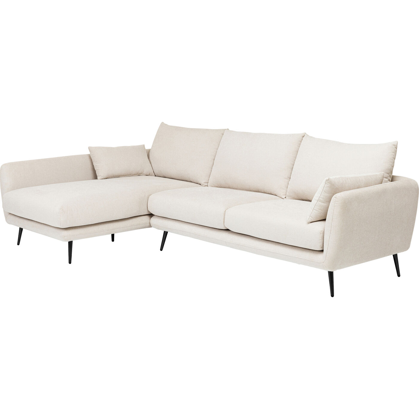 Диван угловой левосторонний Amalfi Left Creme 275 см
