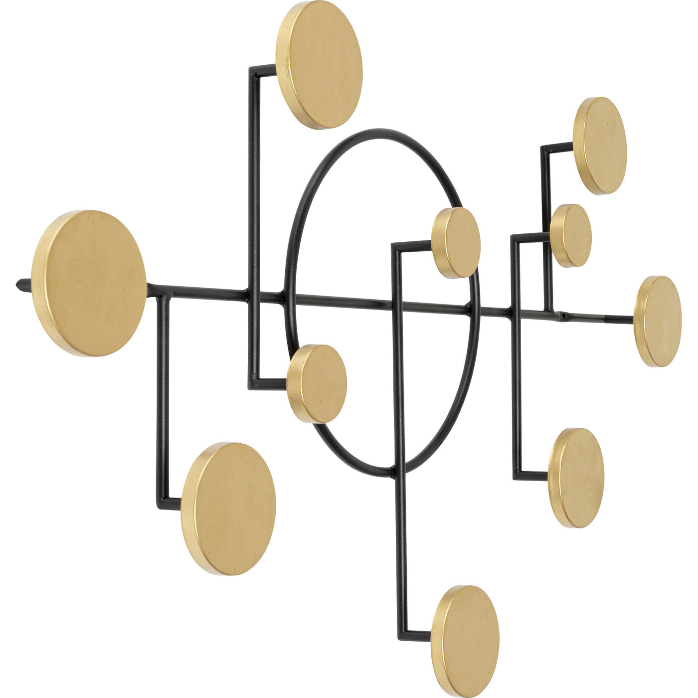 Вешалка настенная Art Circles 79 см