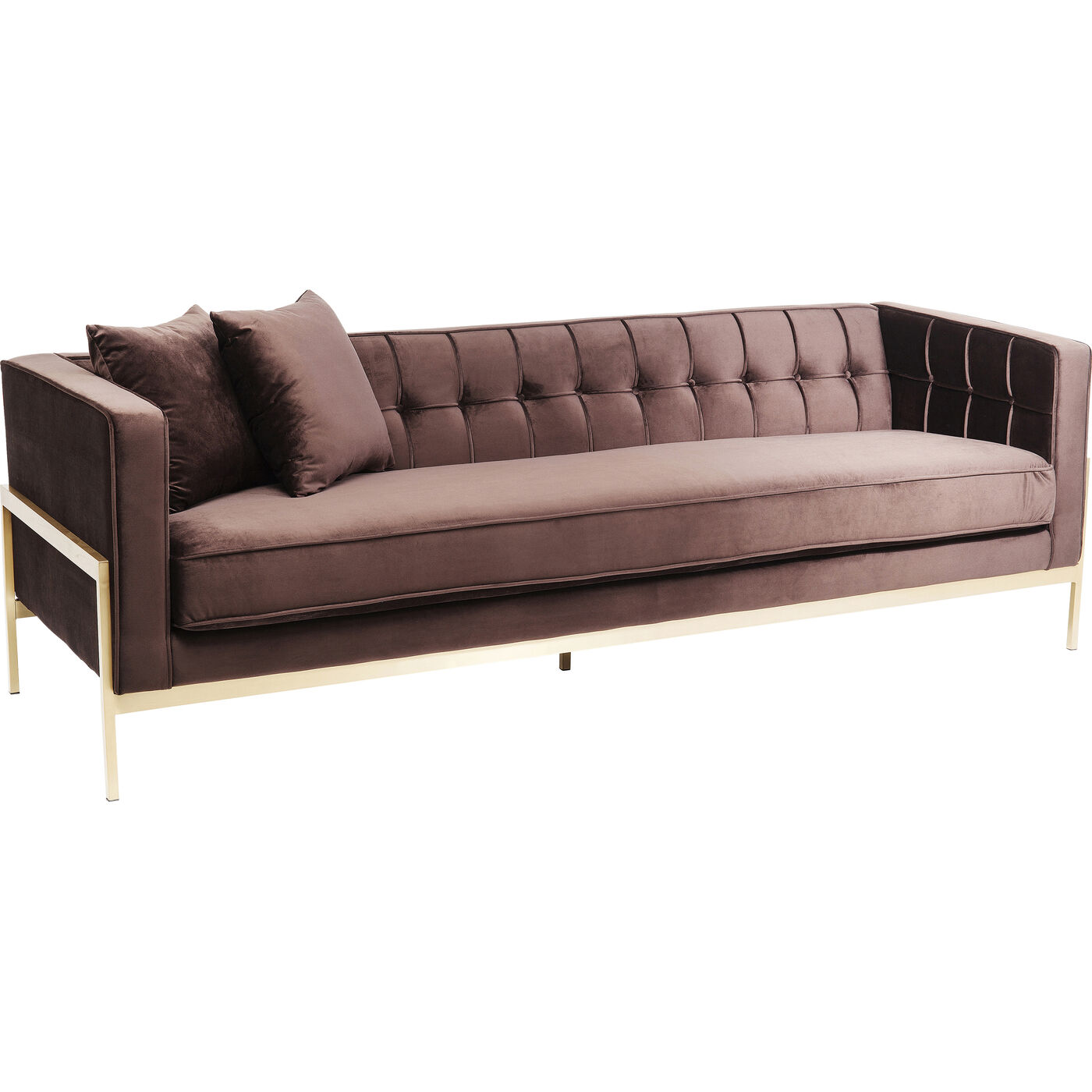 Диван трехместный Loft Brown